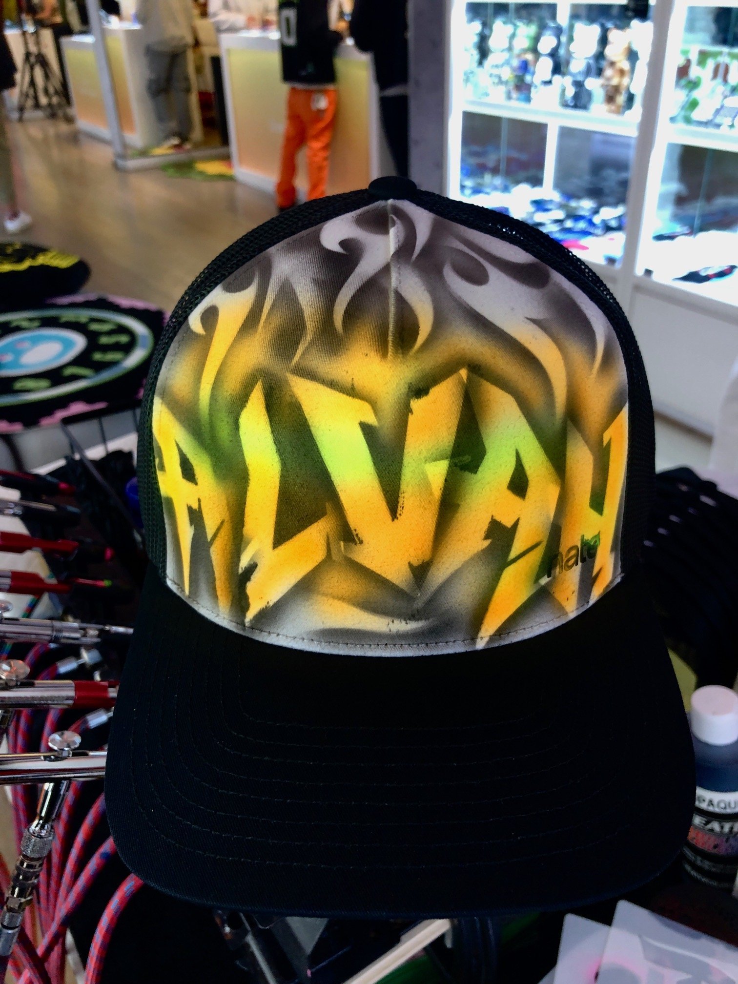 Airbrush Hats for Corporate Event NYC.jpg