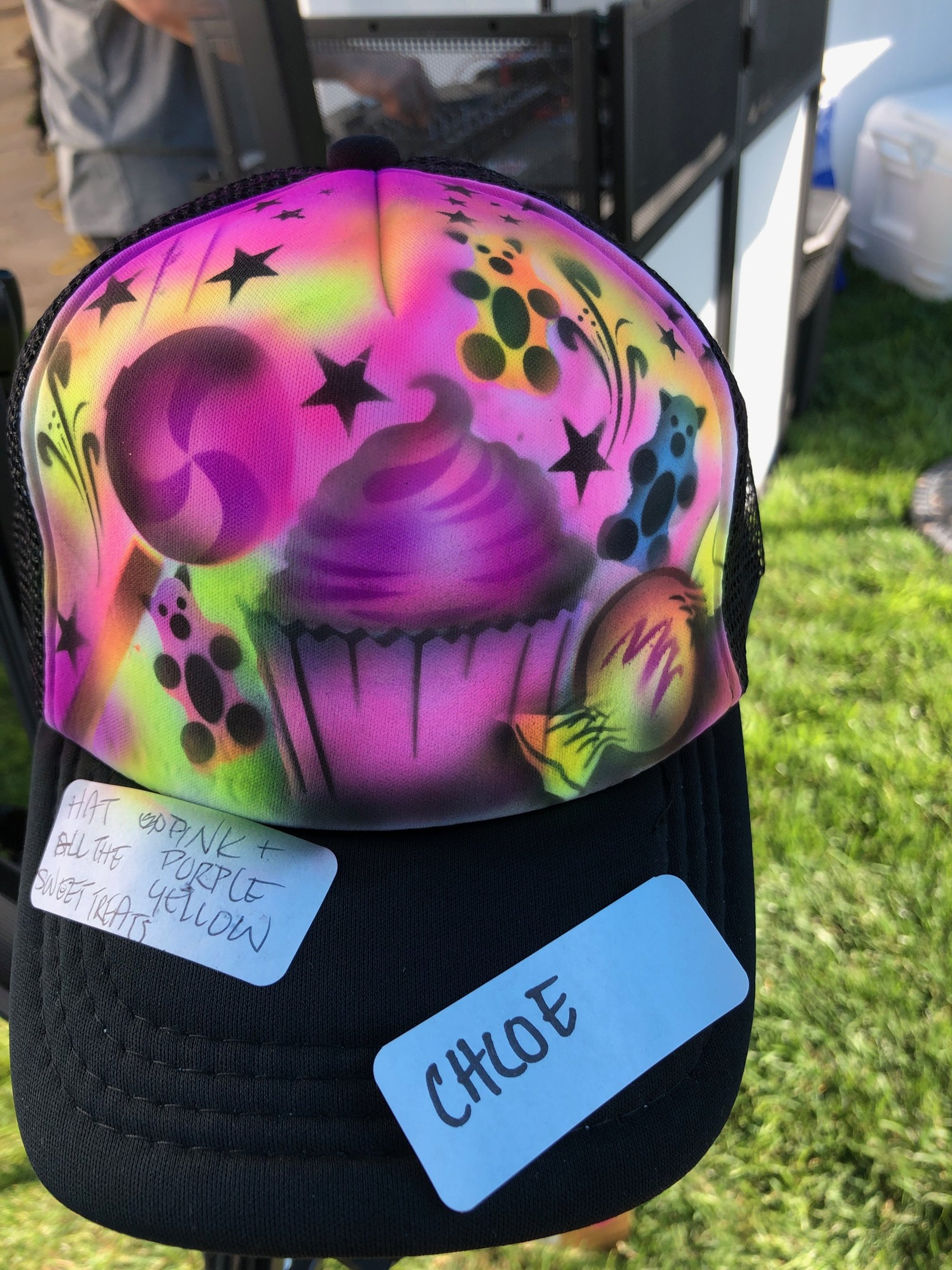 Airbrush Hats for Westchester Events.JPG