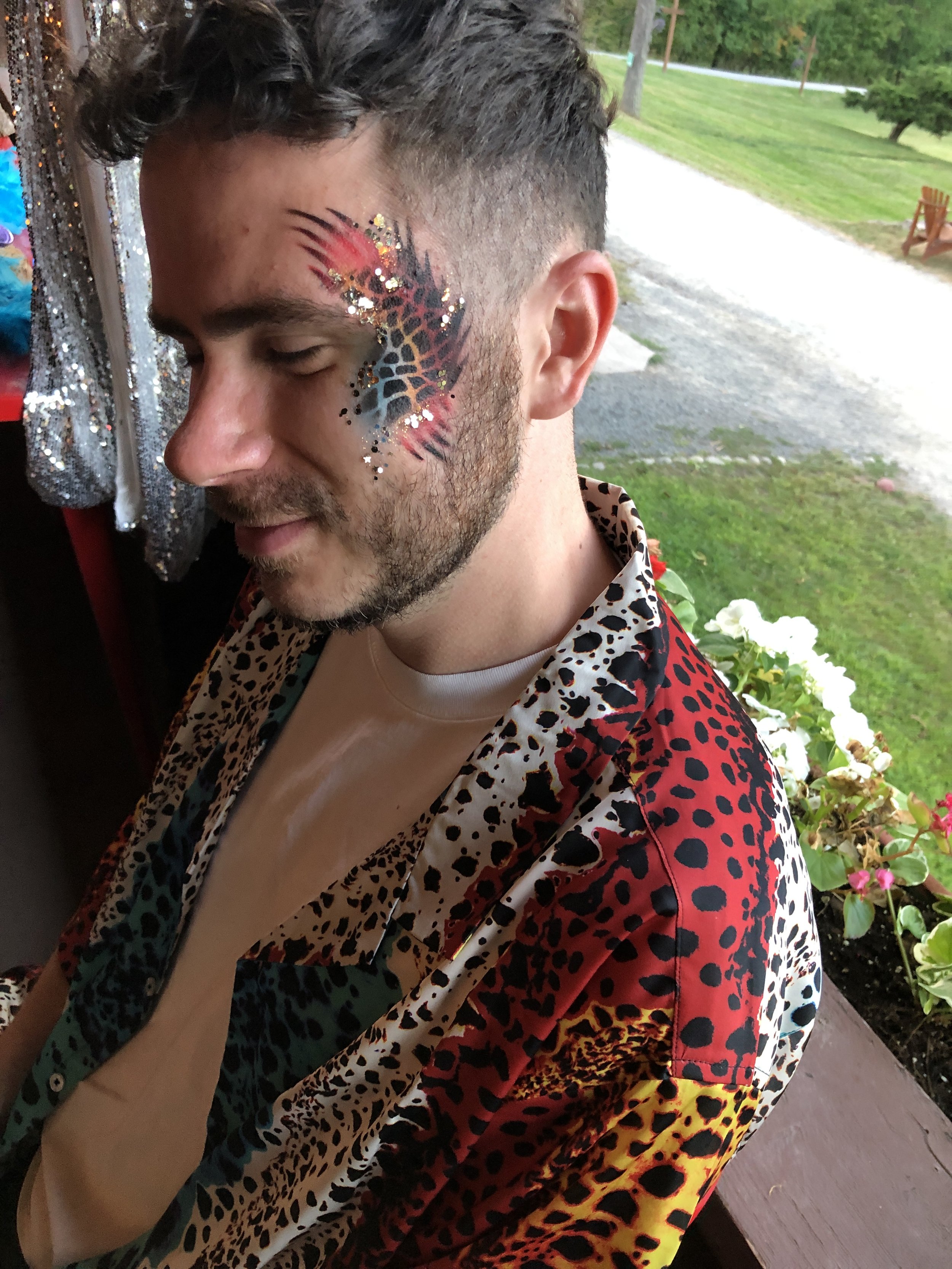 Airbrush Face Painting for Events and Parties New York City.JPG