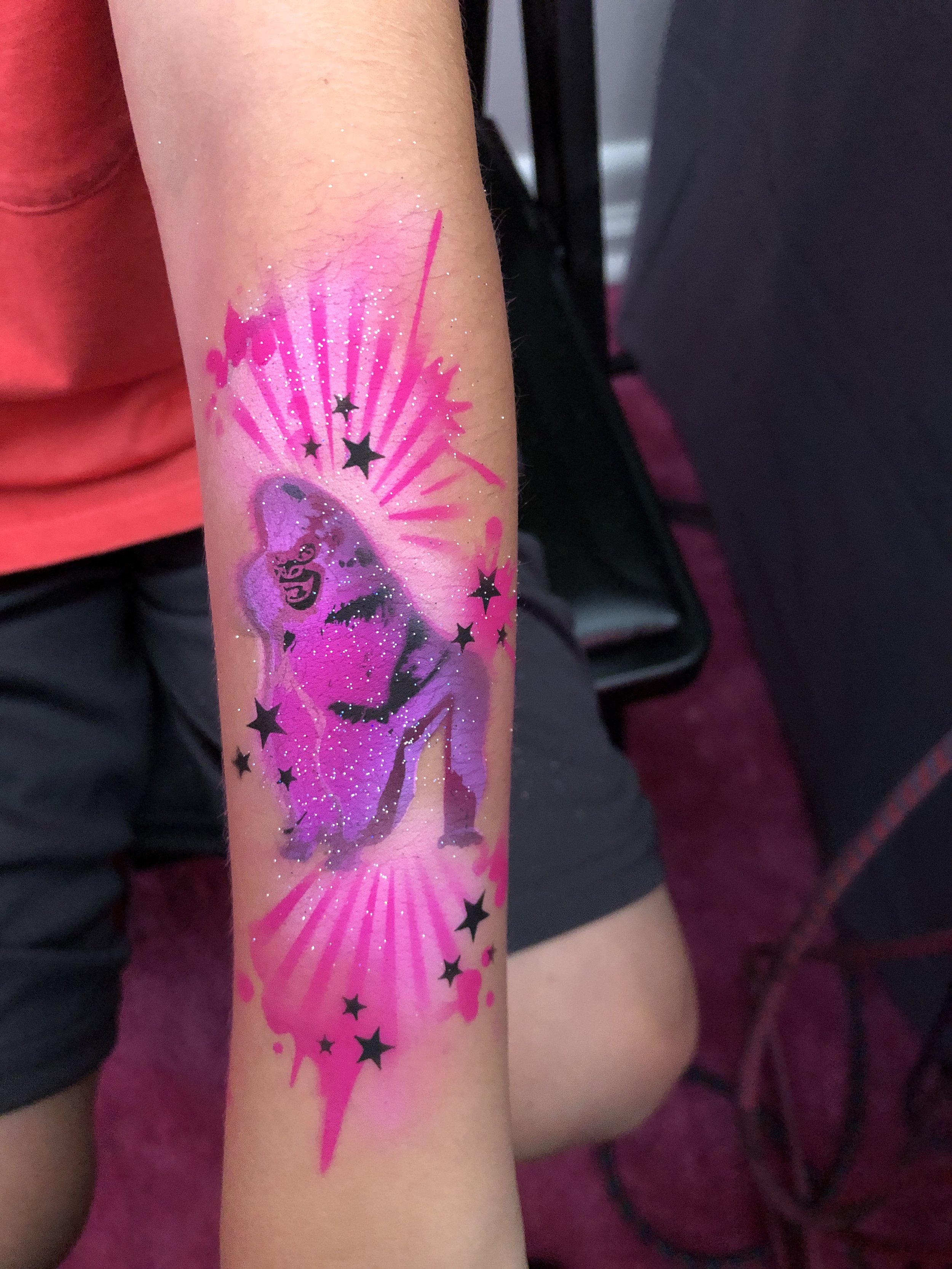 Custom Airbrush Tattoos for Parties Westchester and New Jersey.JPG