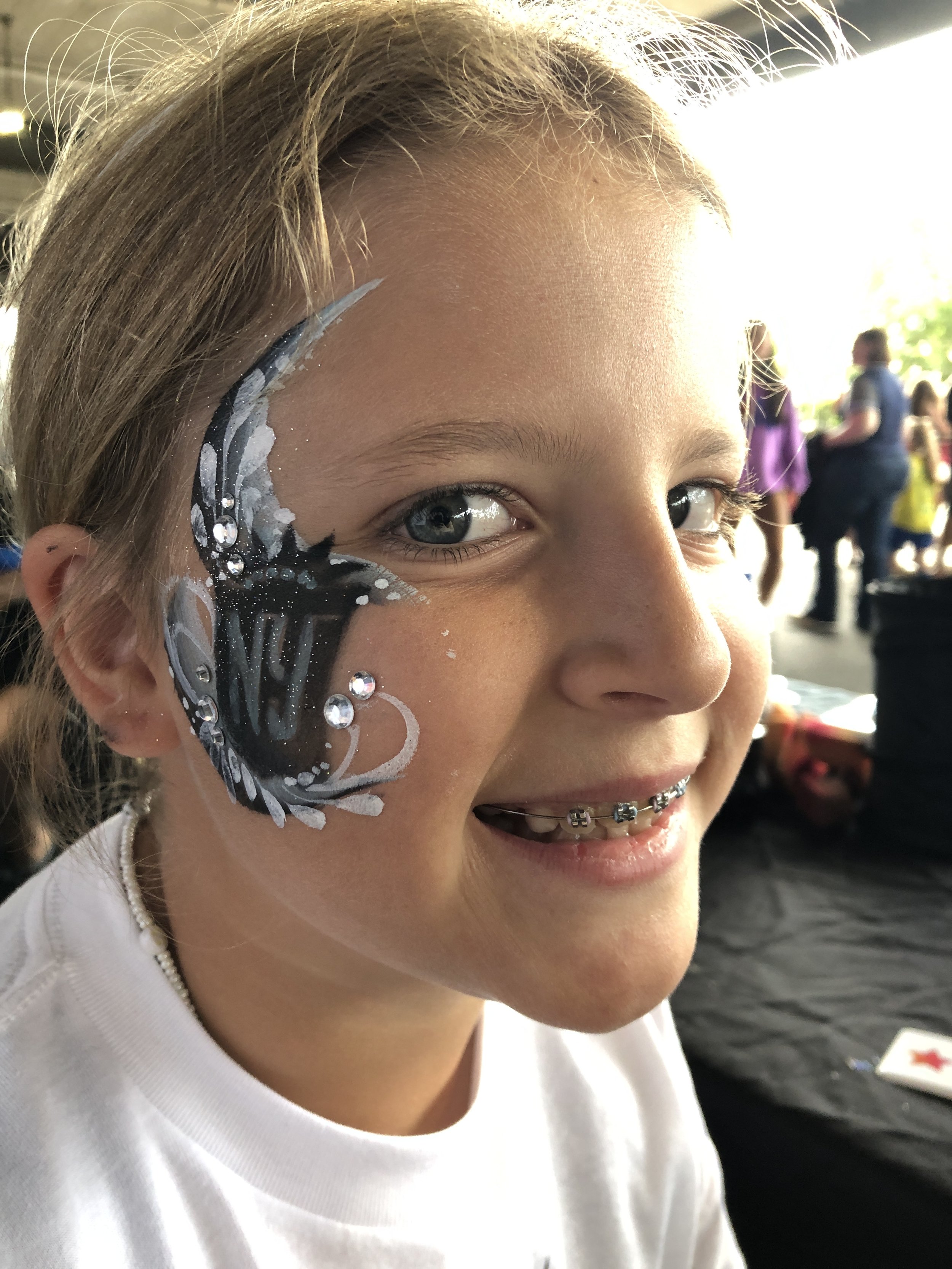 Face Painter in NYC for Gotham FC Match.JPG
