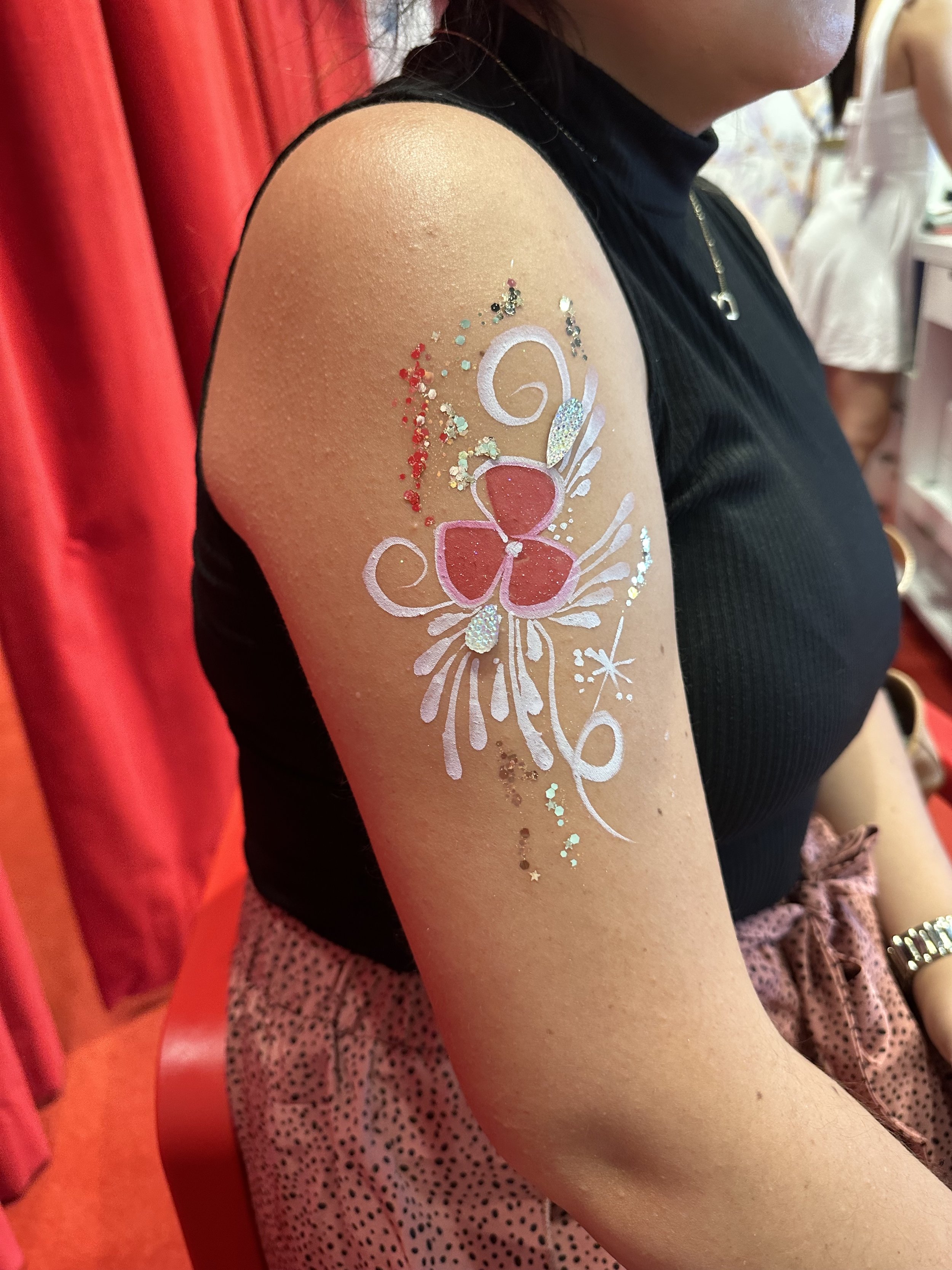 Custom Arm Painting for South Hamptons Event.jpg