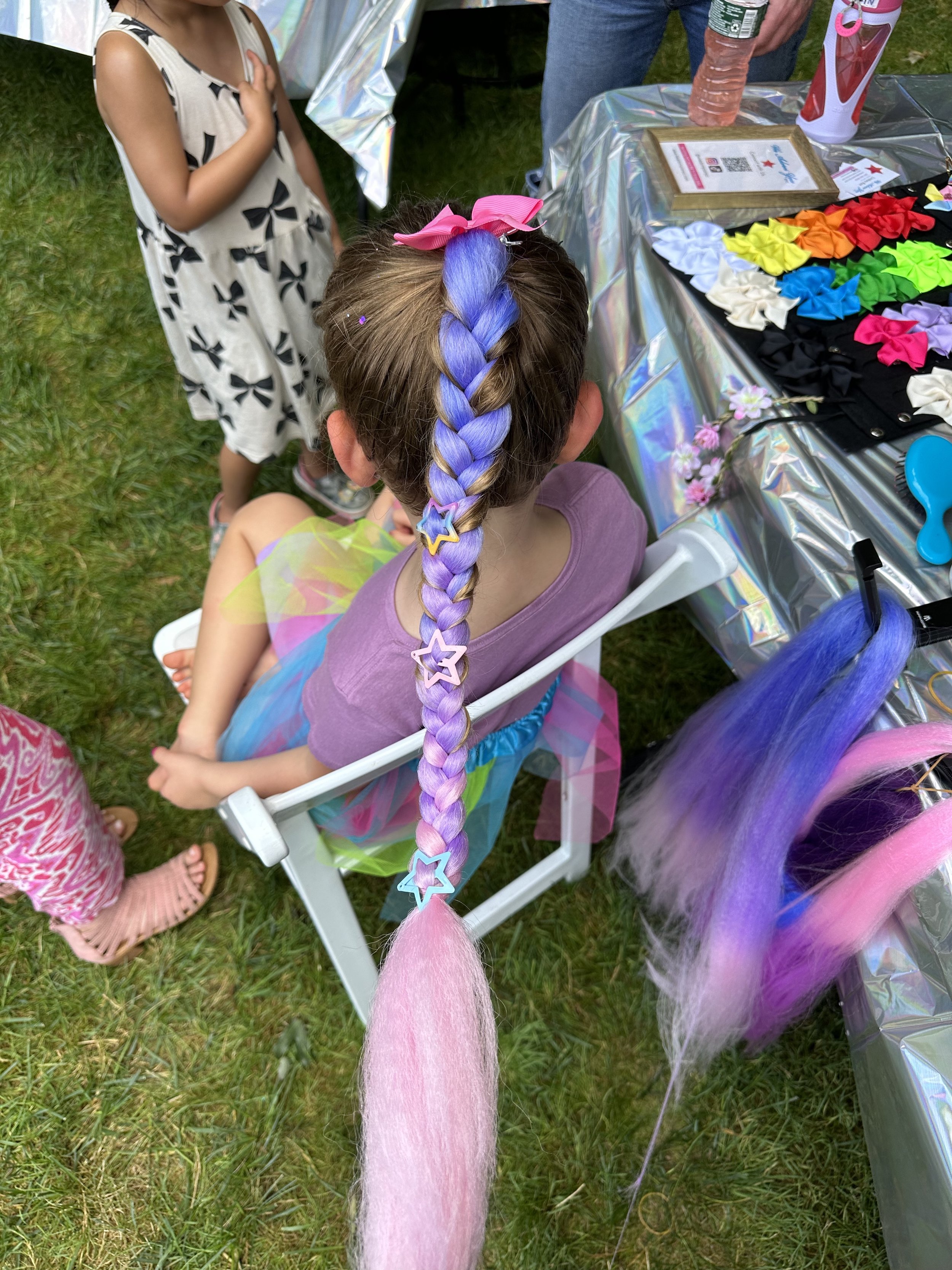 Braiding Station for Kids Parties Near Me Westchester Rye.jpg