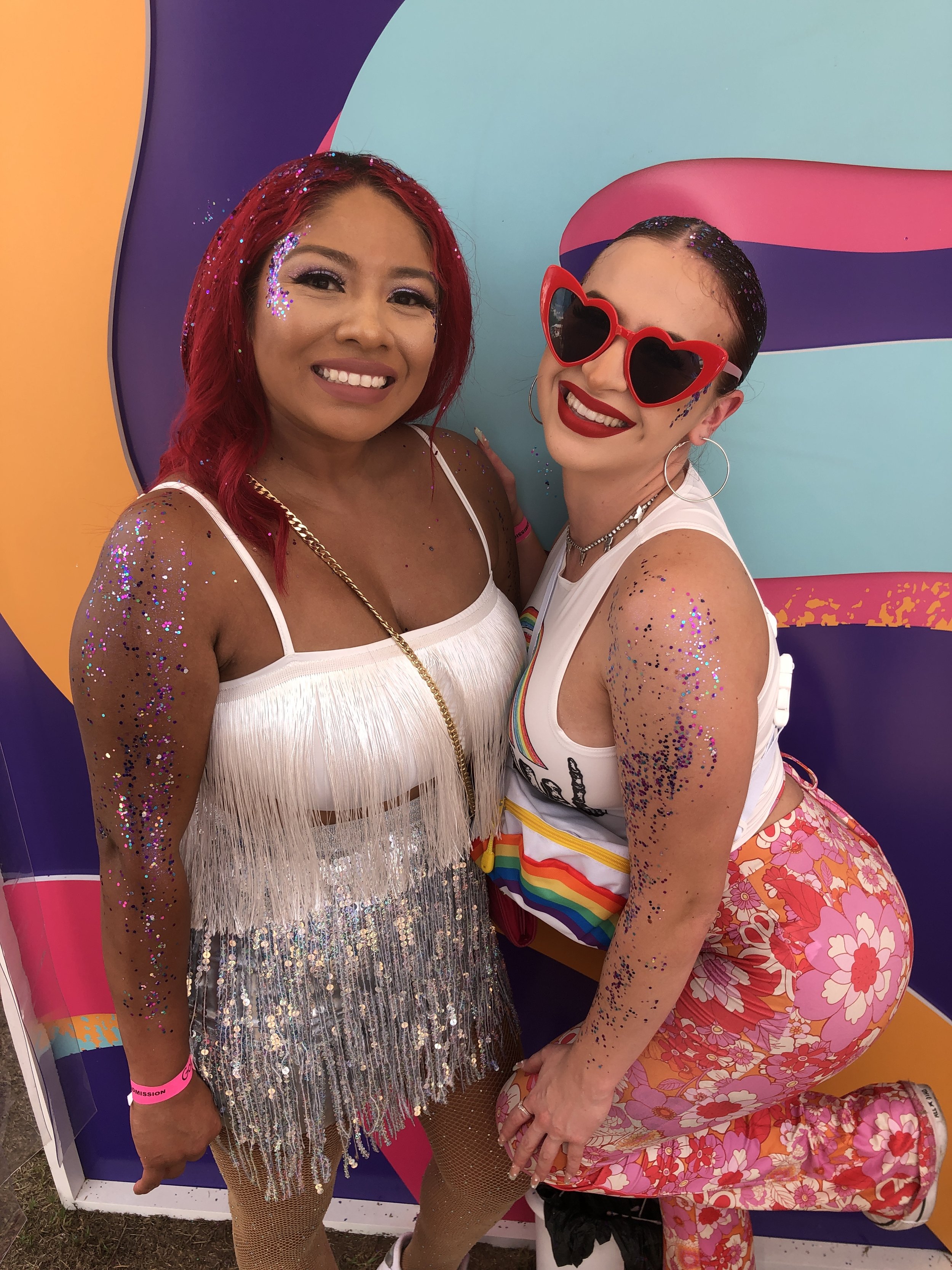 Austin Pride and New York City Face and Body Glitter for Events.JPG