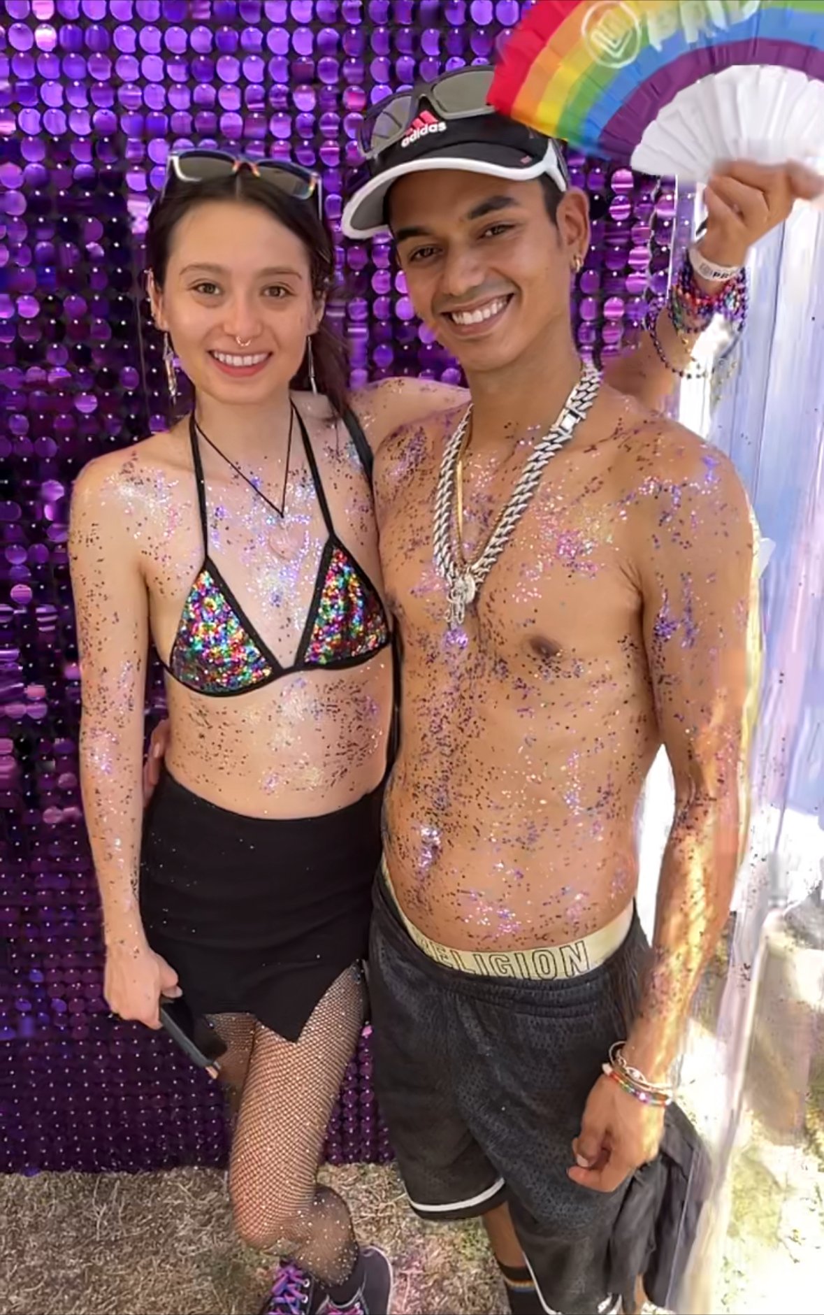Face and Body Glitter for Pride Event NYC.jpg
