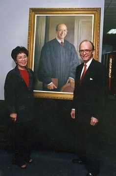 2001 unveiling ceremony of Chief Judge David Russell, U. S. District Court, Western District of Oklahoma Oklahoma City, Oklahoma