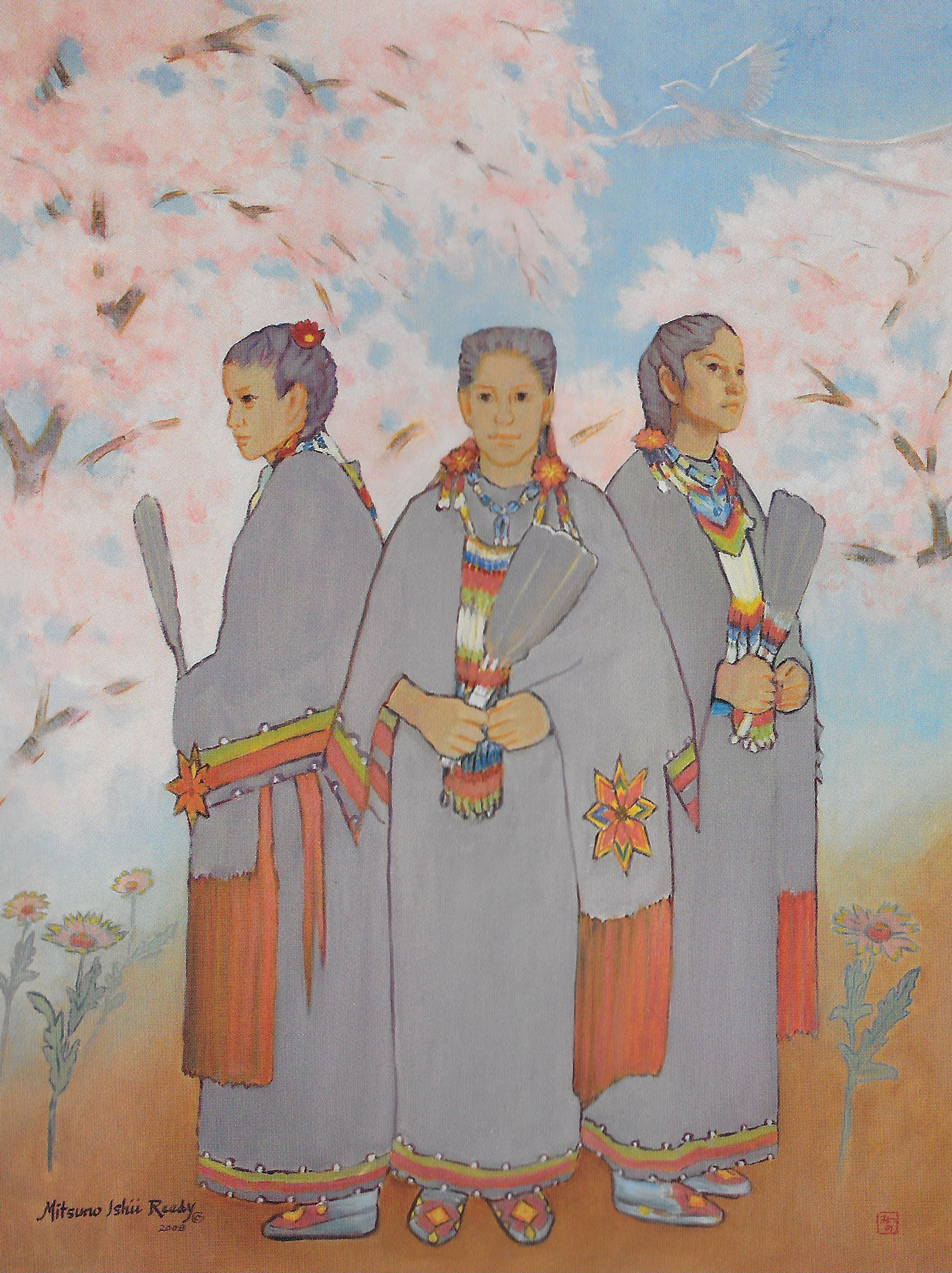 Beauty and Strength 30"x40" Oil on Canvas