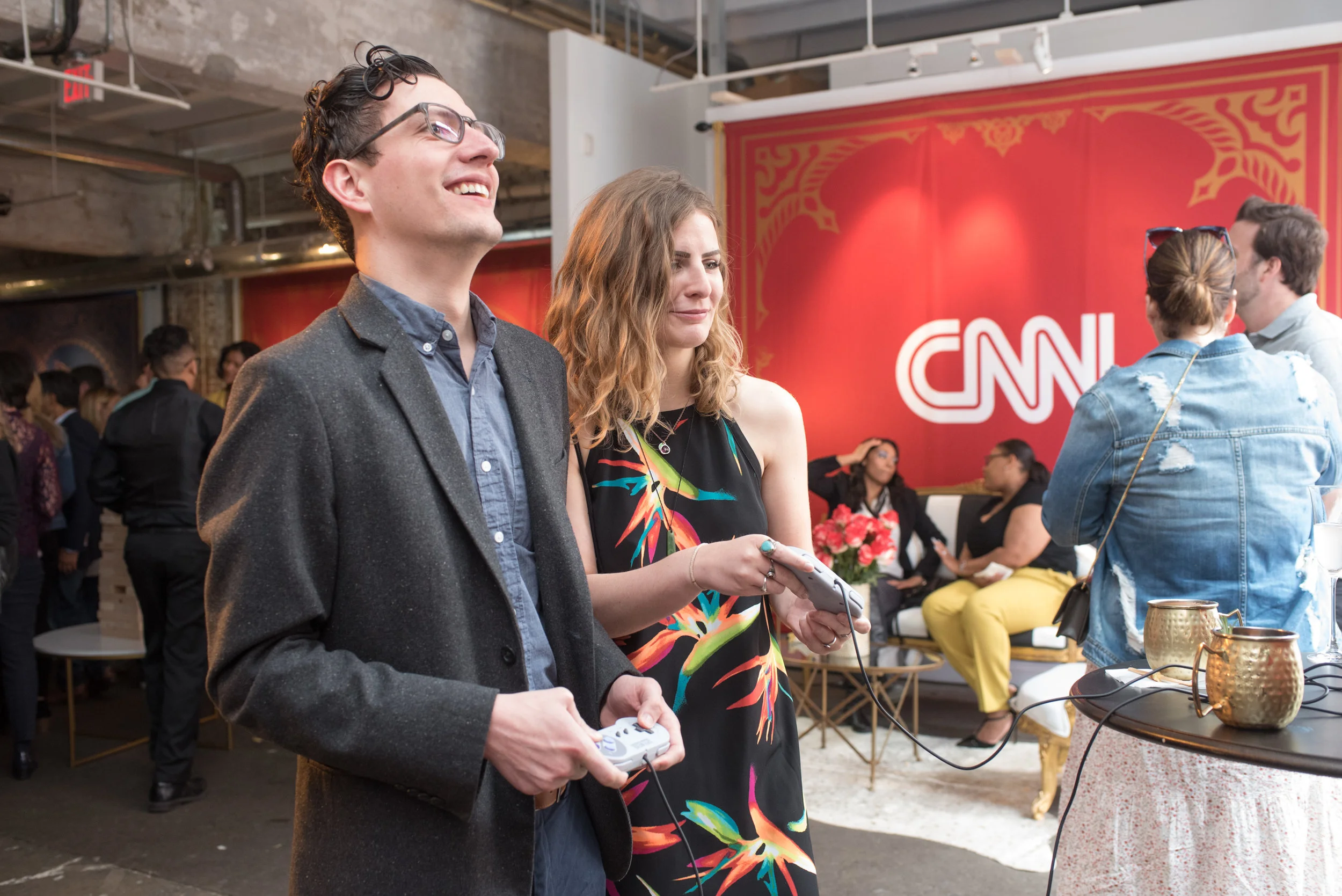 Photo by Nick Klein. 2018 CNN Hangover Brunch. Long View Gallery
