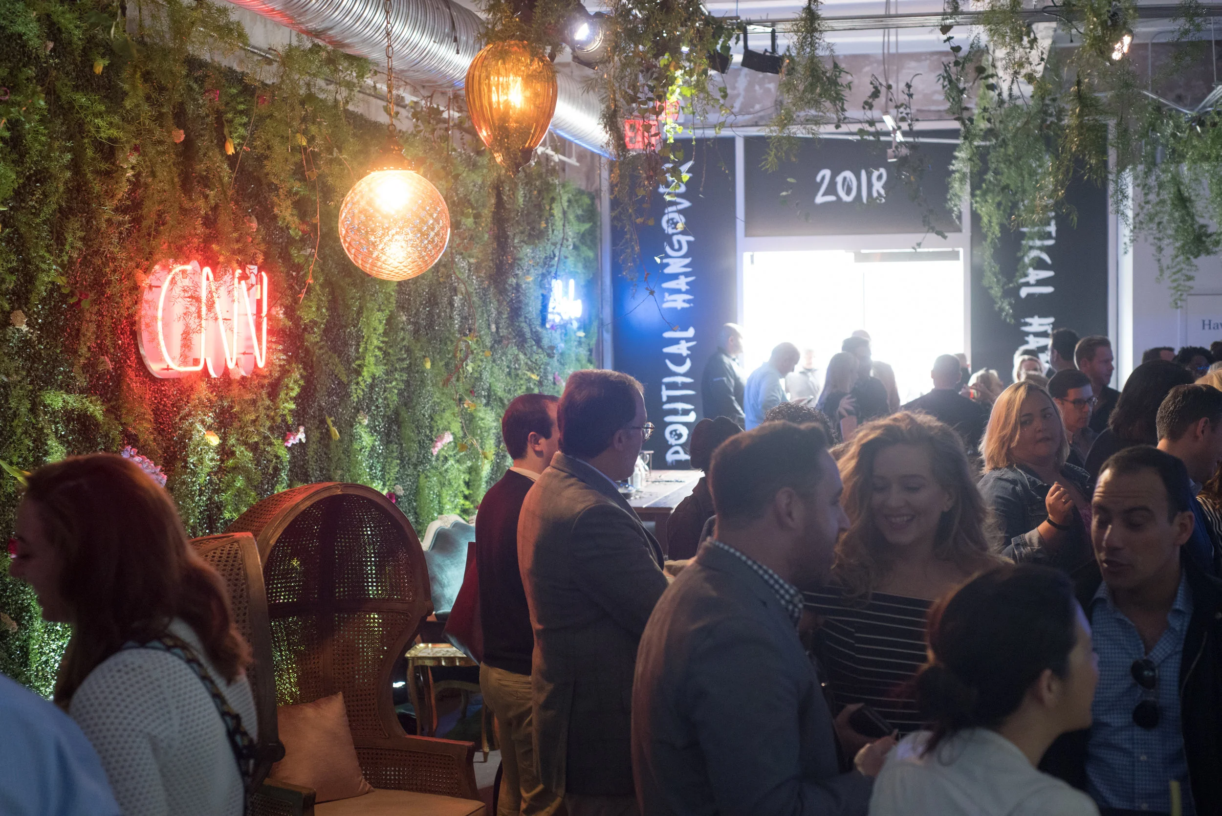 Photo by Nick Klein. 2018 CNN Hangover Brunch. Long View Gallery