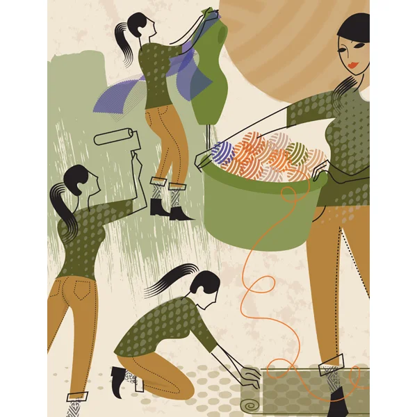 Spring cleaning in your yarn shop.