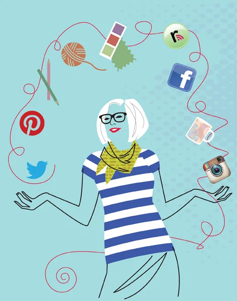 How to juggle all your social media and your career.