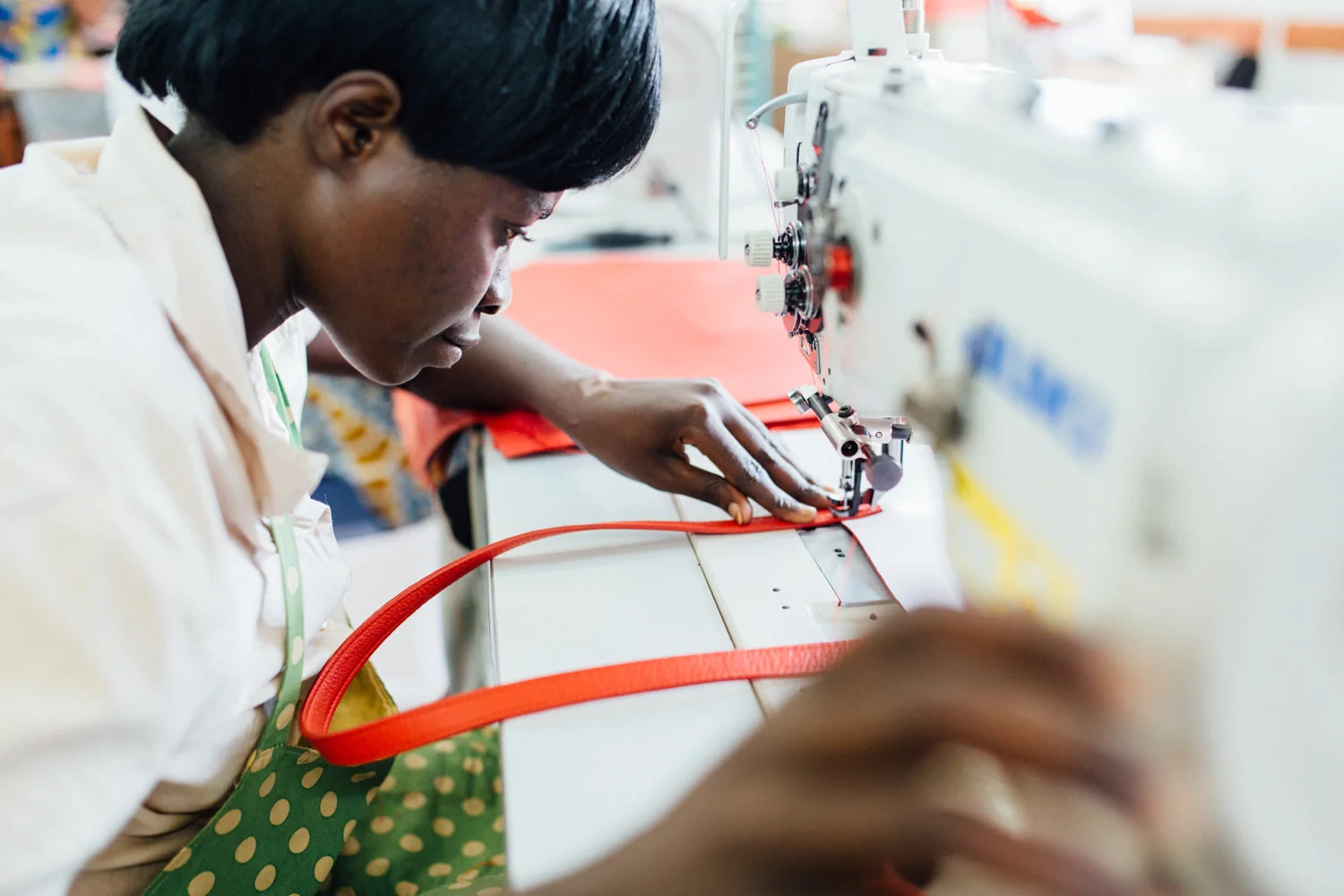 Technical Training For each new season and each new product, we seek out the best expert trainers to provide comprehensive trainings to our artisan leaders. Then, we utilize a peer-to-peer training methodology so that all artisans are able to deliver high quality products. 