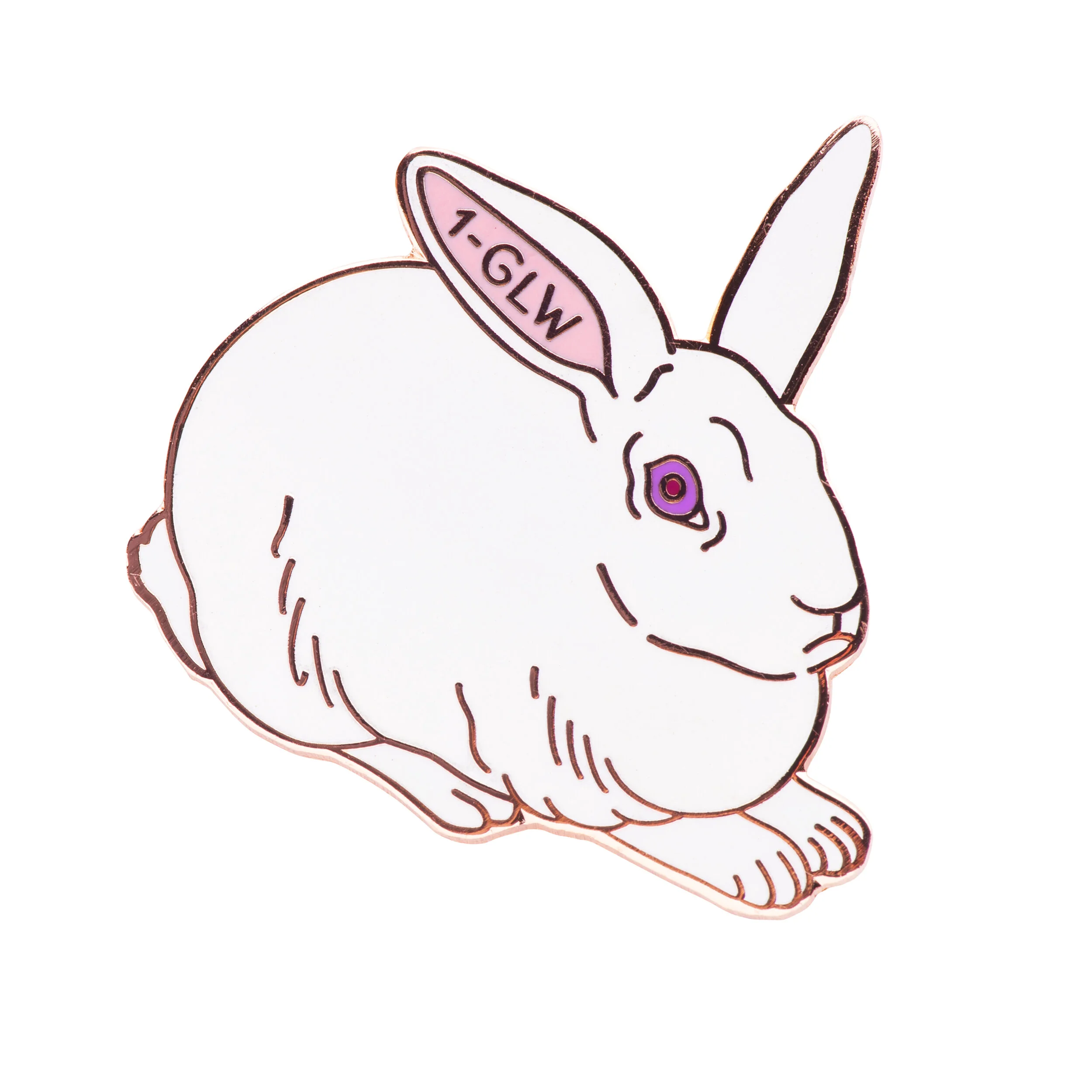 Lab Rabbit (glow-in-the-dark)