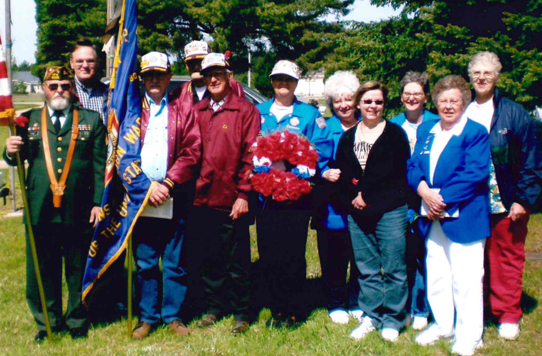 Weidman VFW members and supporters