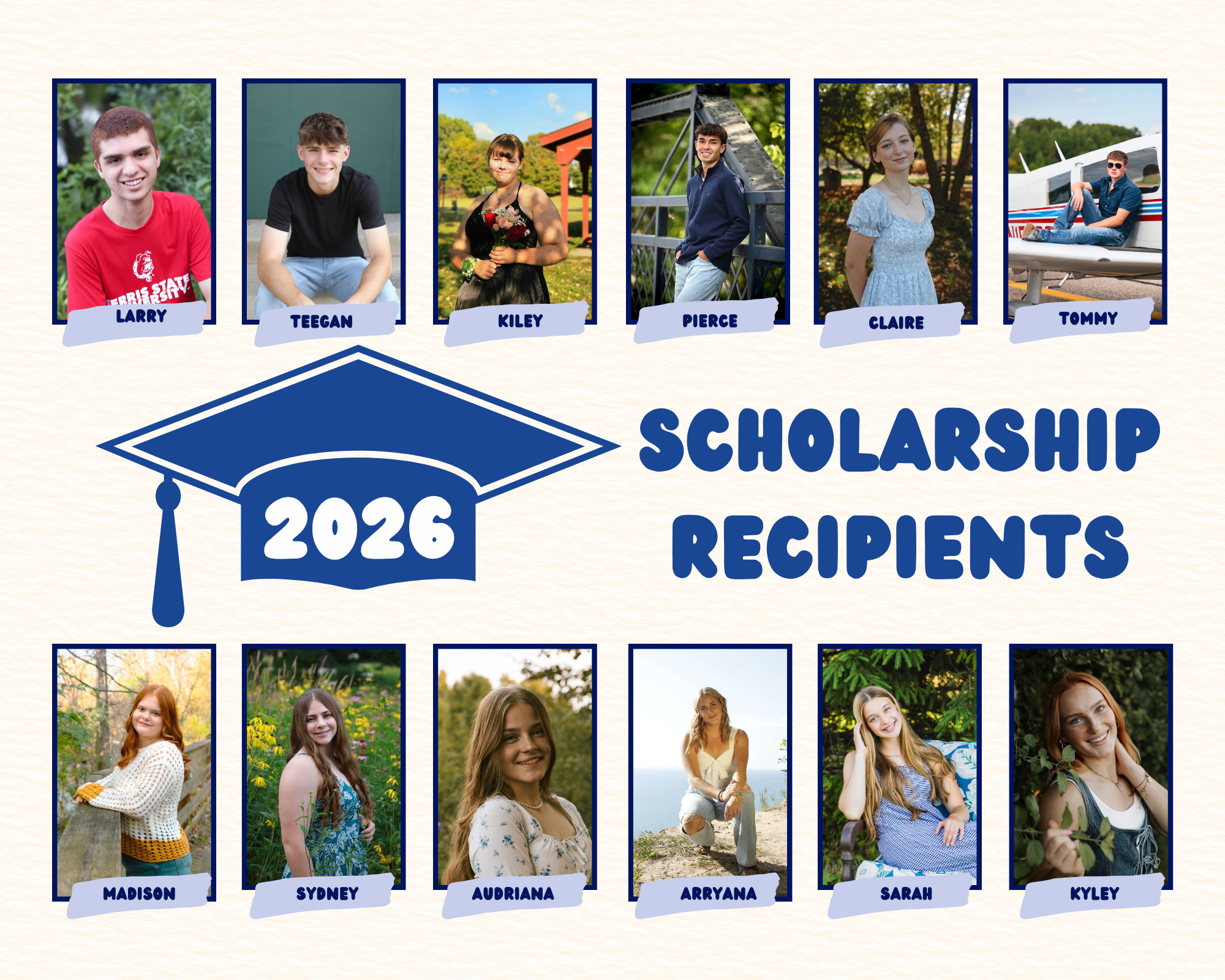 Mt. Pleasant Area Community Foundation Awards $227,025 in Scholarships to Local Students