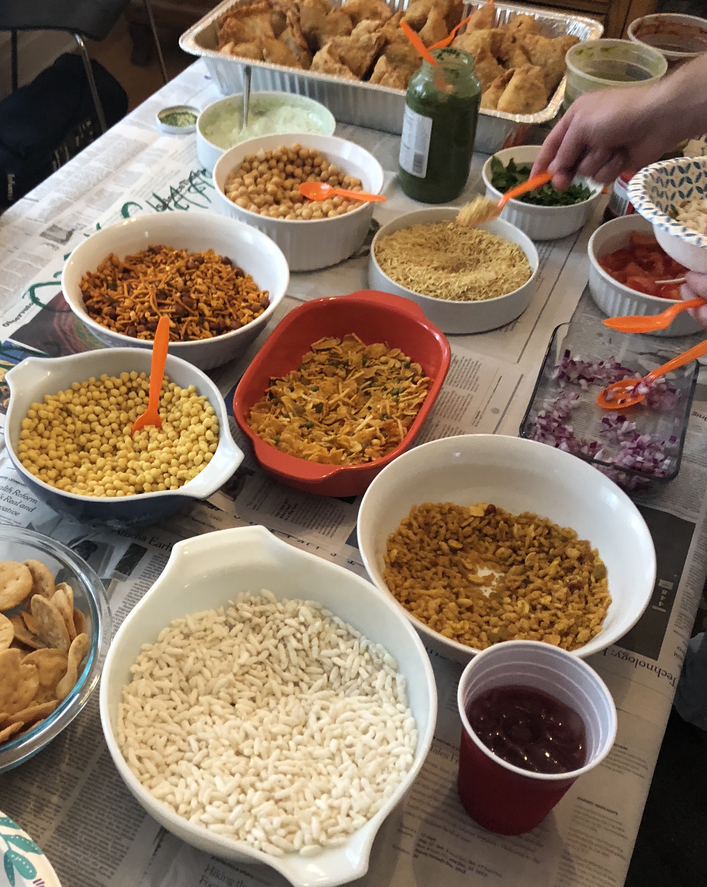 Build-Your-Own Chaat Bar