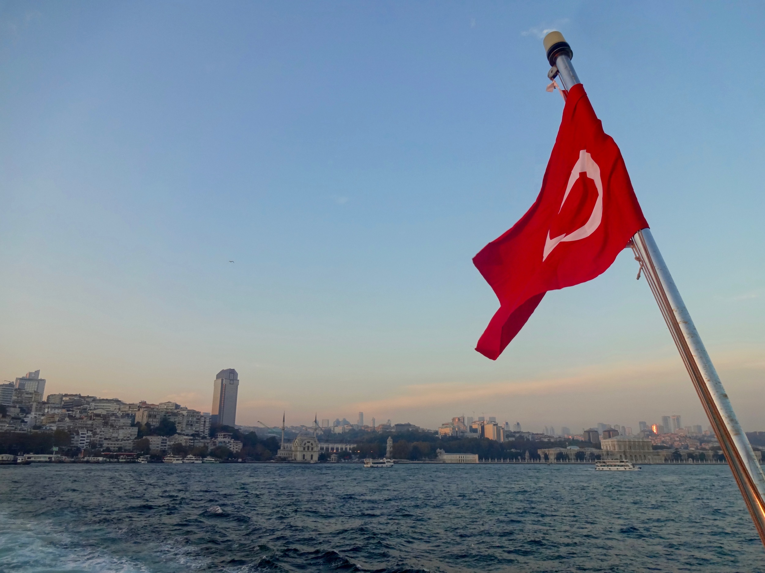 FERRY RIDE IN ISTANBUL, TURKEY - M.QUIGELY