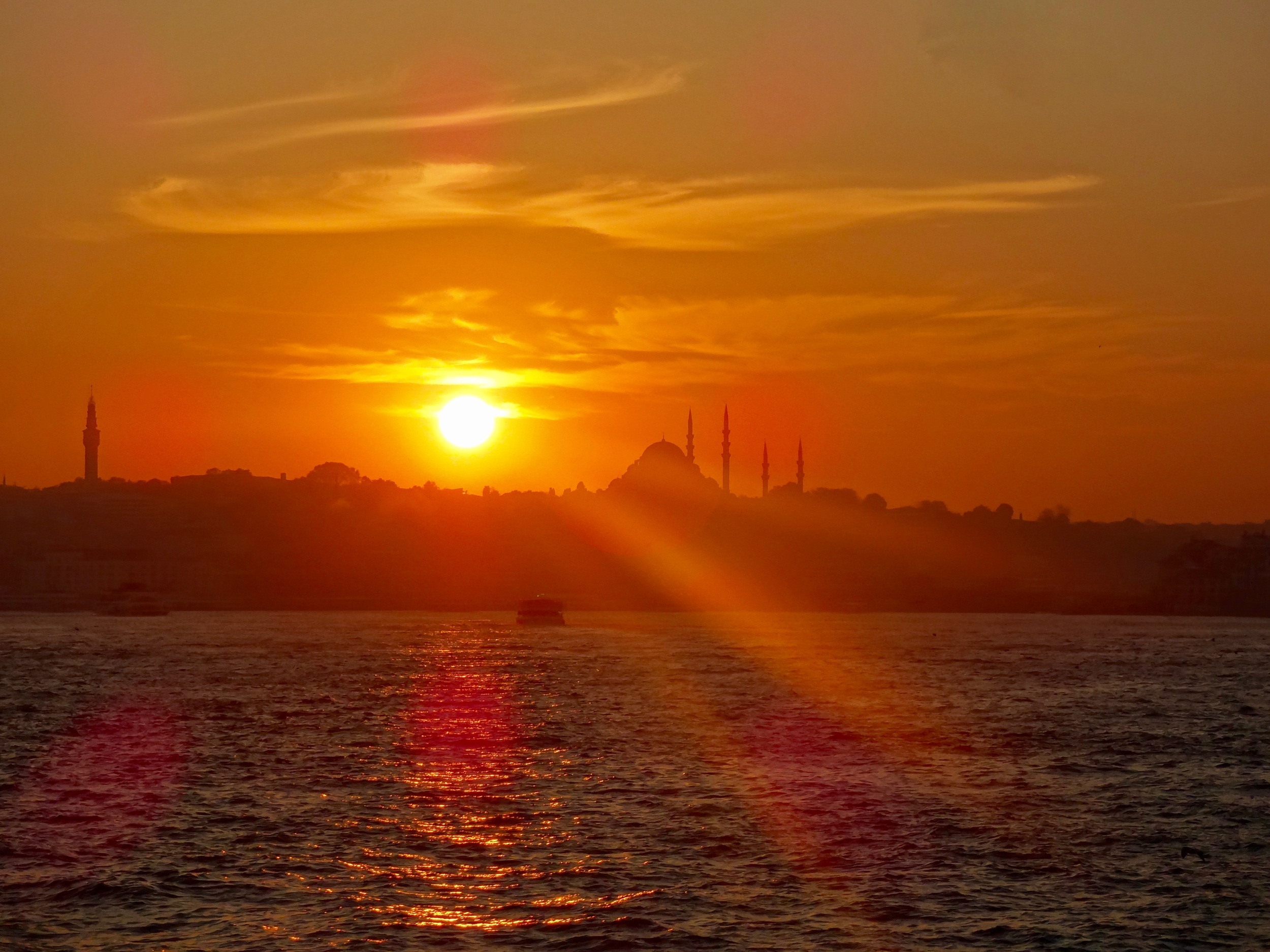 FERRY RIDE IN ISTANBUL, TURKEY - M.QUIGELY