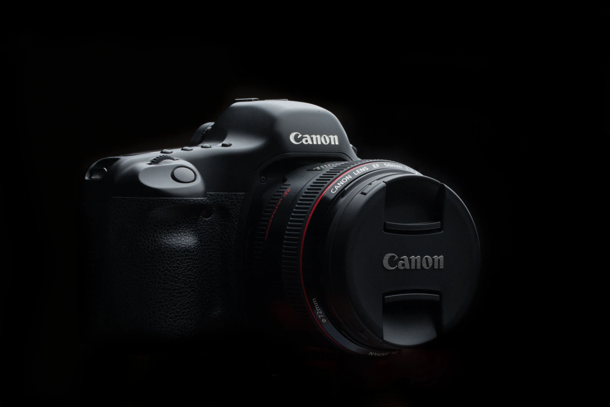 This is my 12 year old 5D Mark I with a 50mm F1.2L lens. 