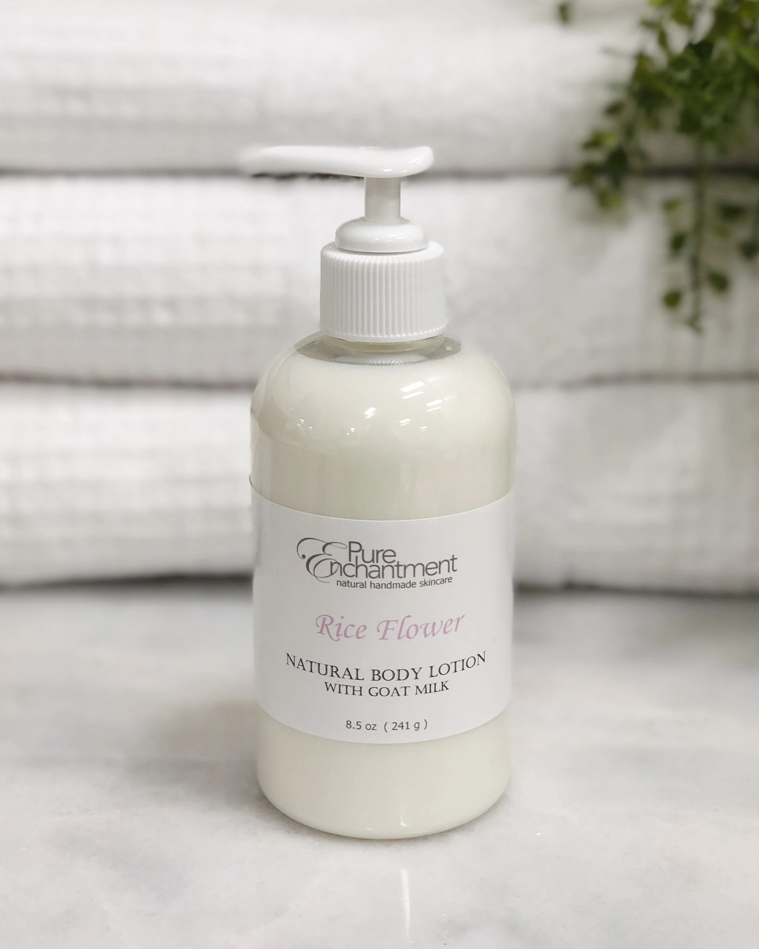 Rice Flower Body Lotion with Goat's Milk