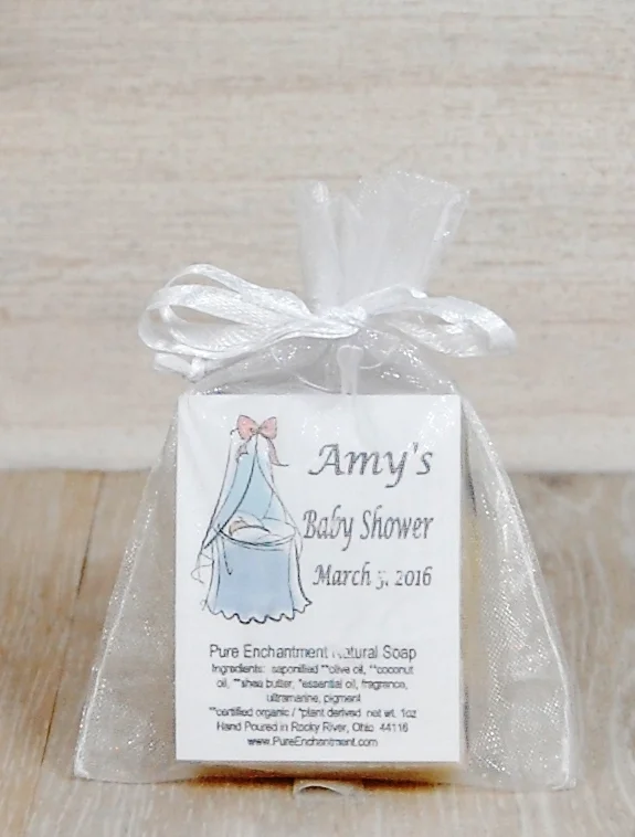Soap Unique Baby Shower Favors For Guests Bassinet Personalized