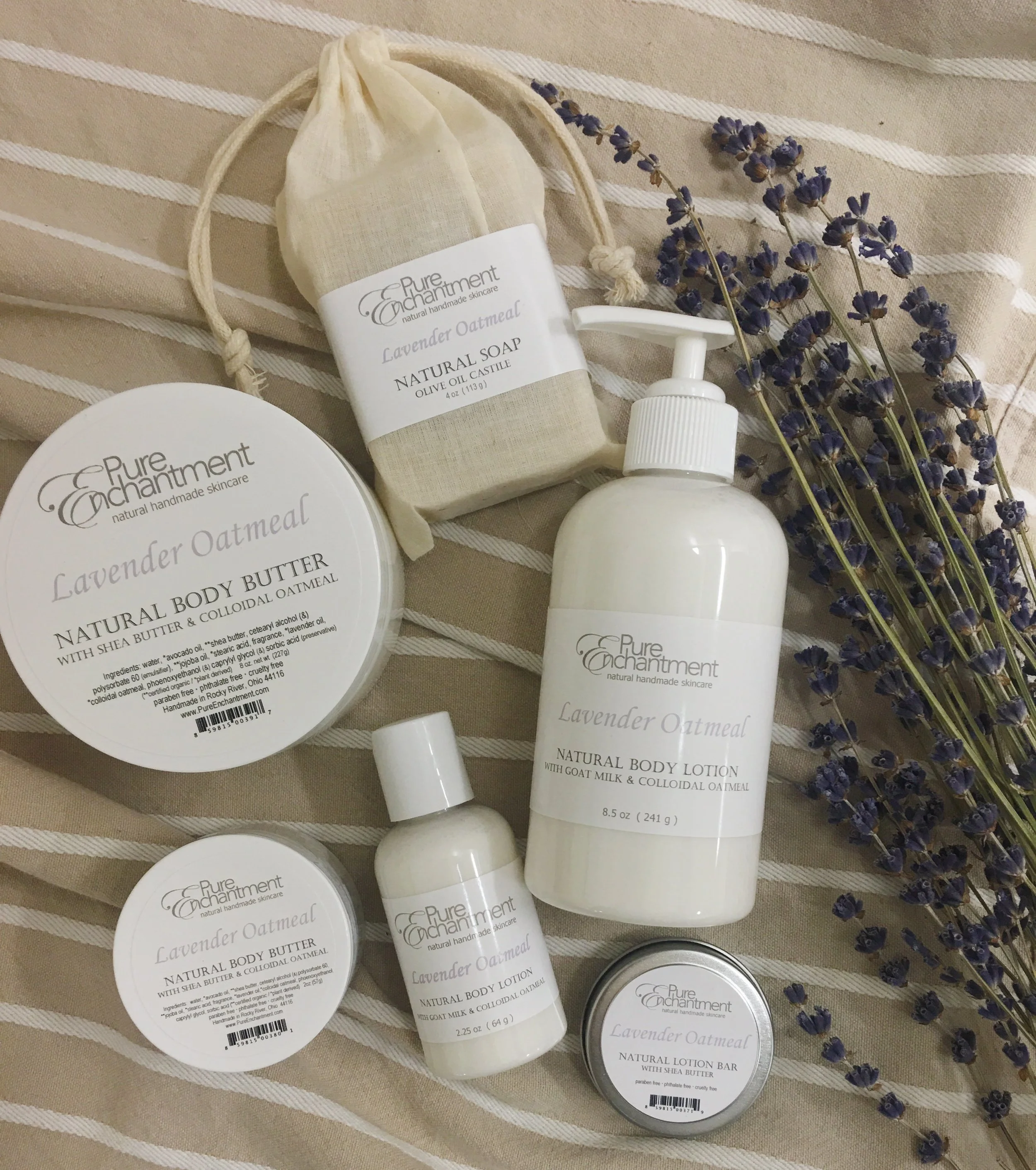 Fragrance of January: Lavender Oatmeal