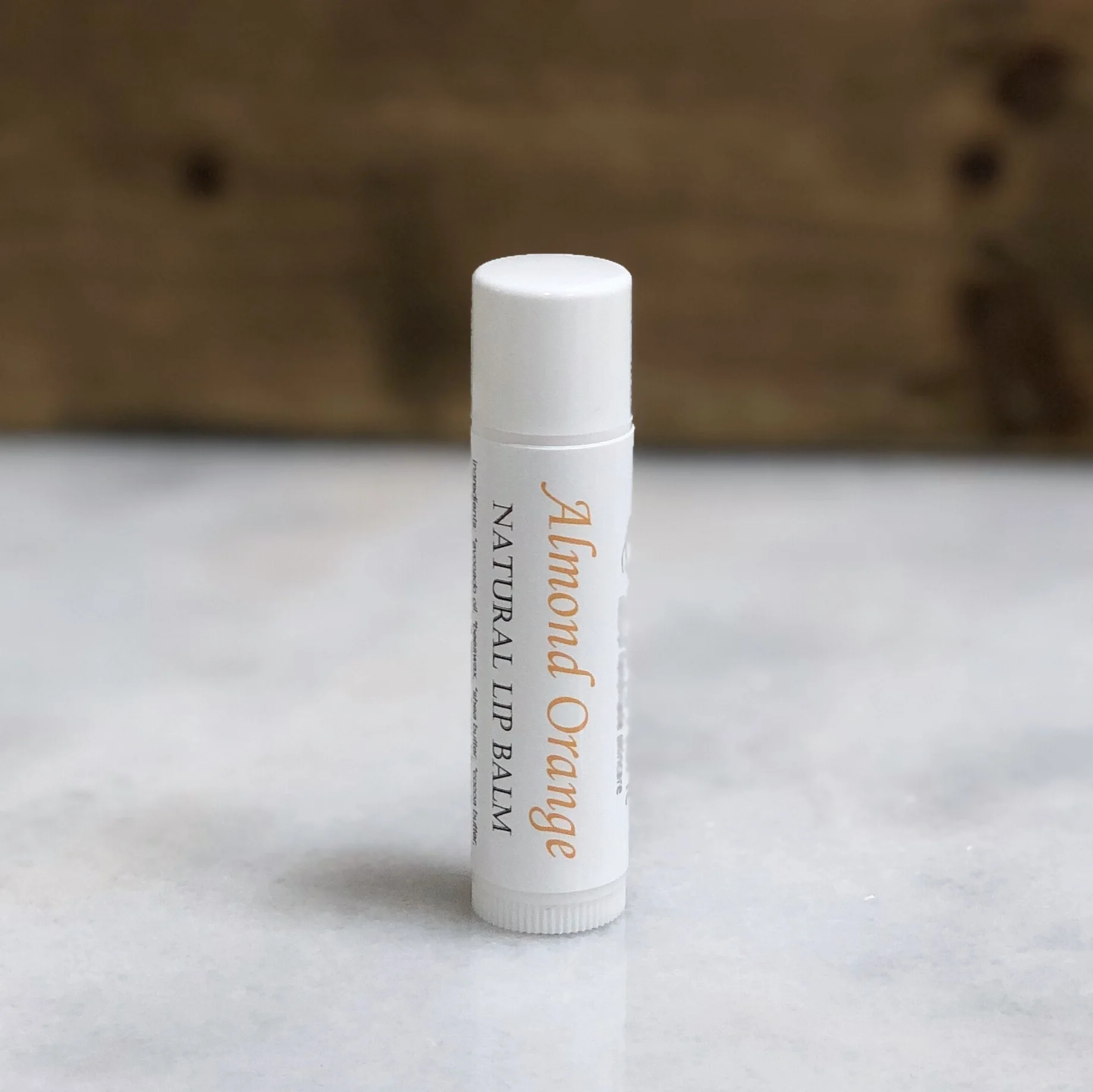 Almond Orange Lip Balm