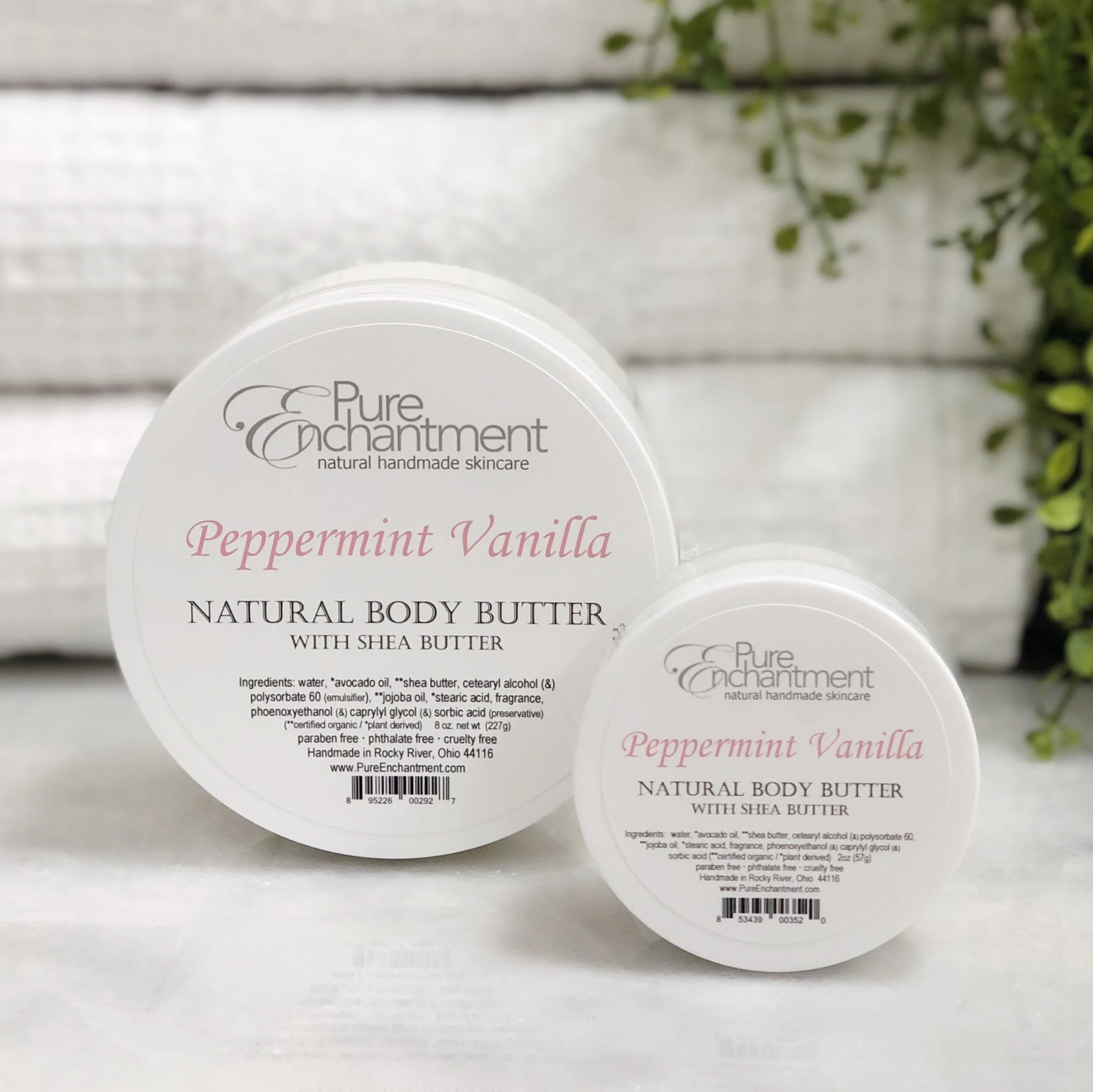 Peppermint Vanilla Body Butter