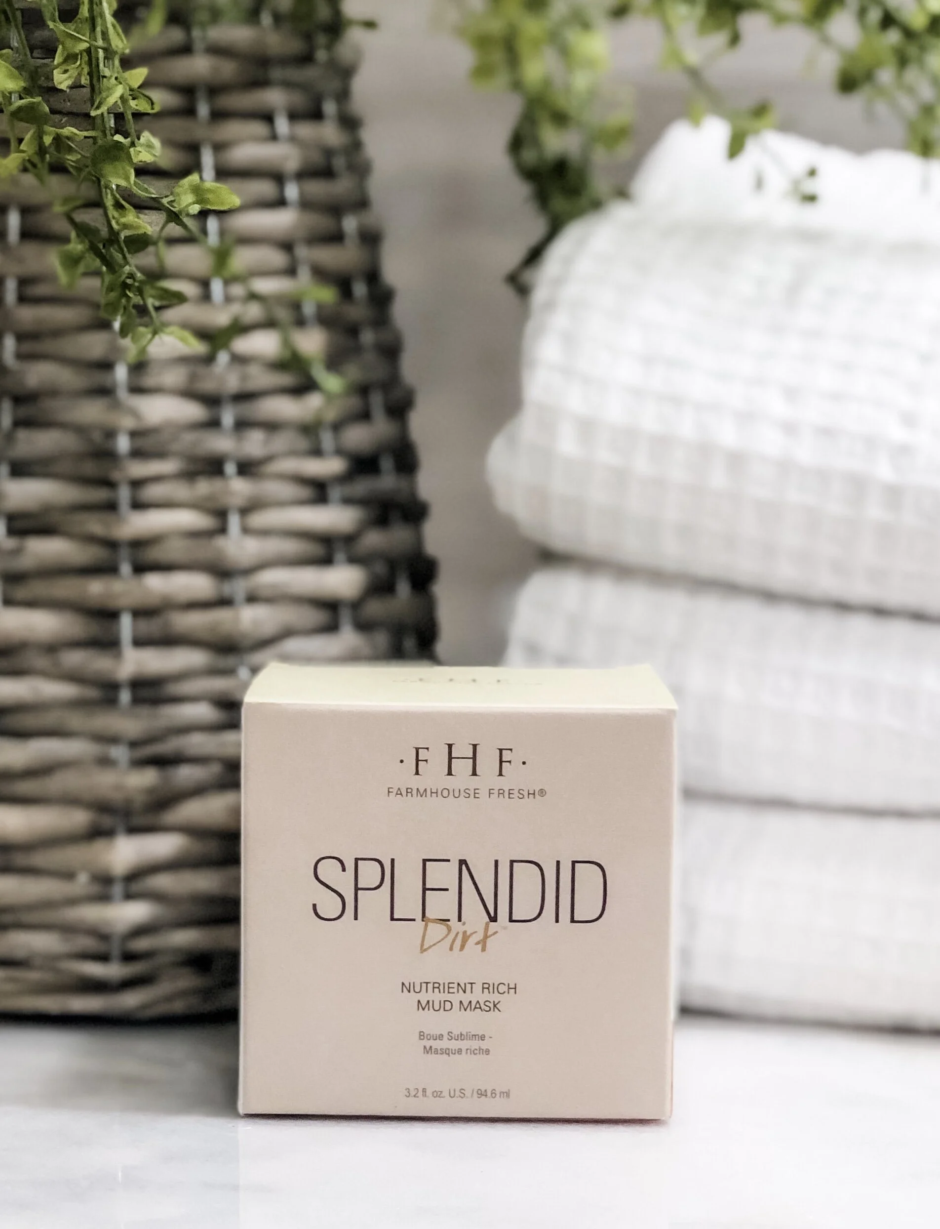 Splendid Dirt Nutrient Mud Mask with Organic Pumpkin Puree