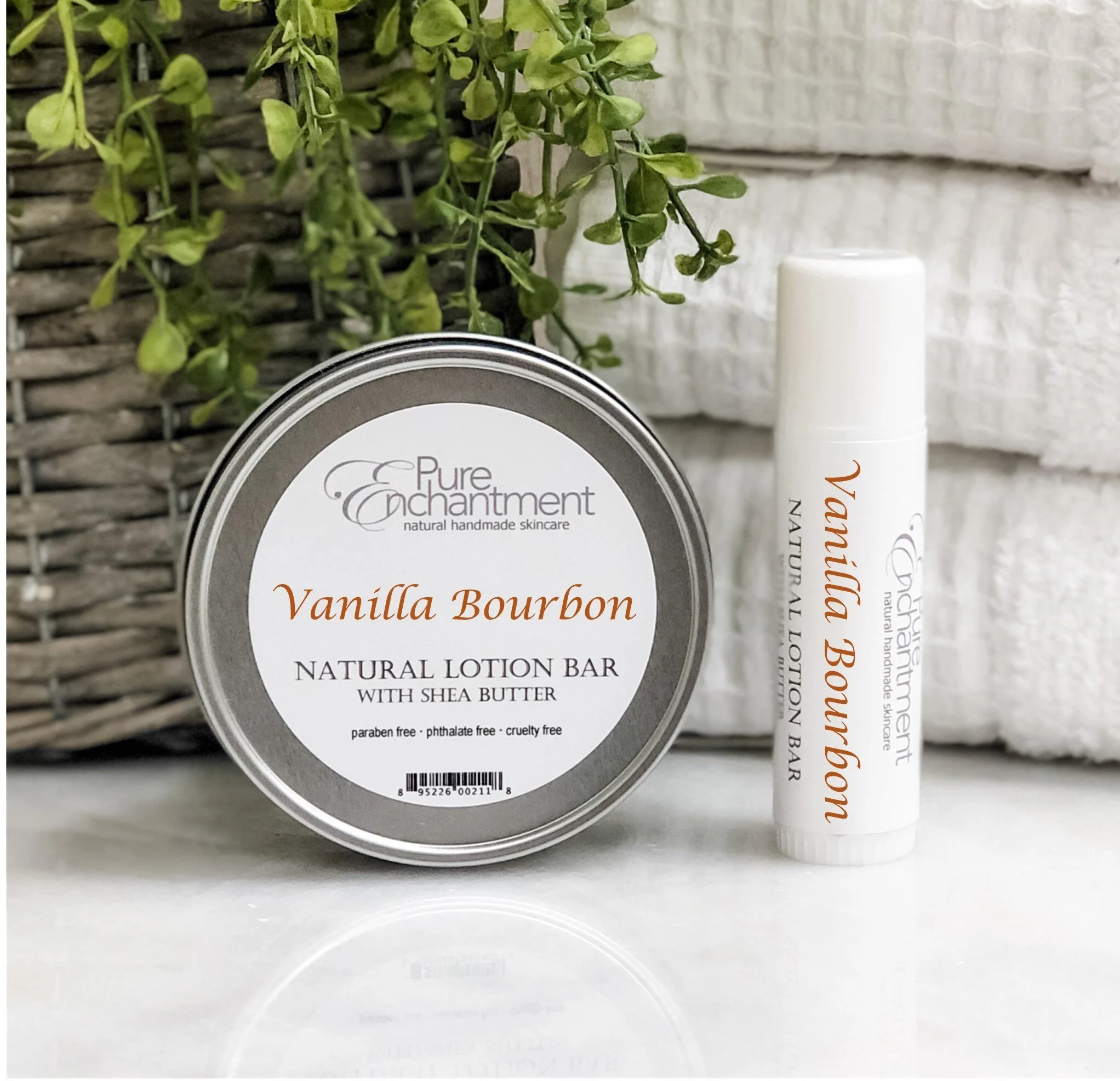 Vanilla Bourbon Solid Lotion Bar
