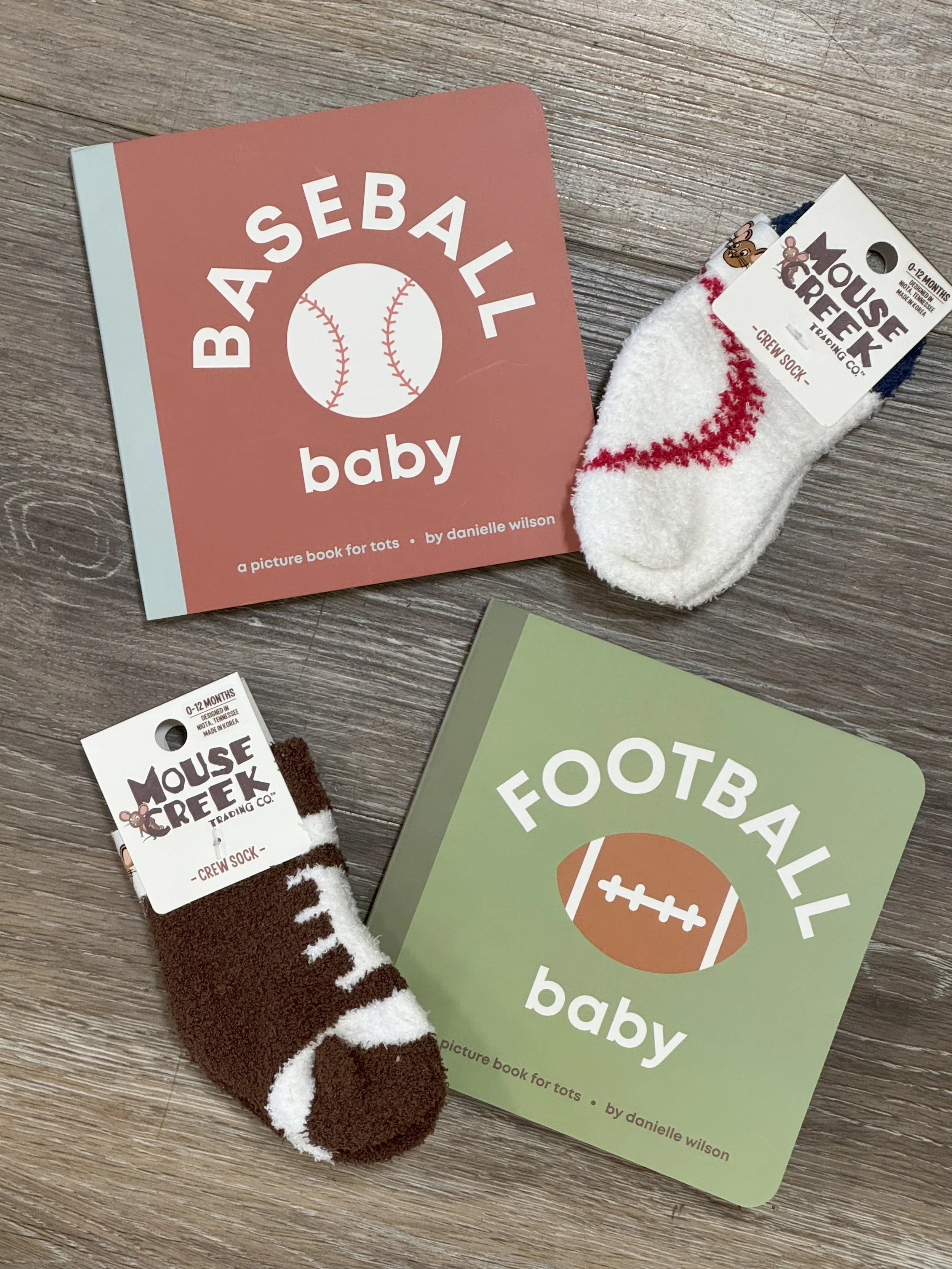 Adorable baby gift for the sports fans