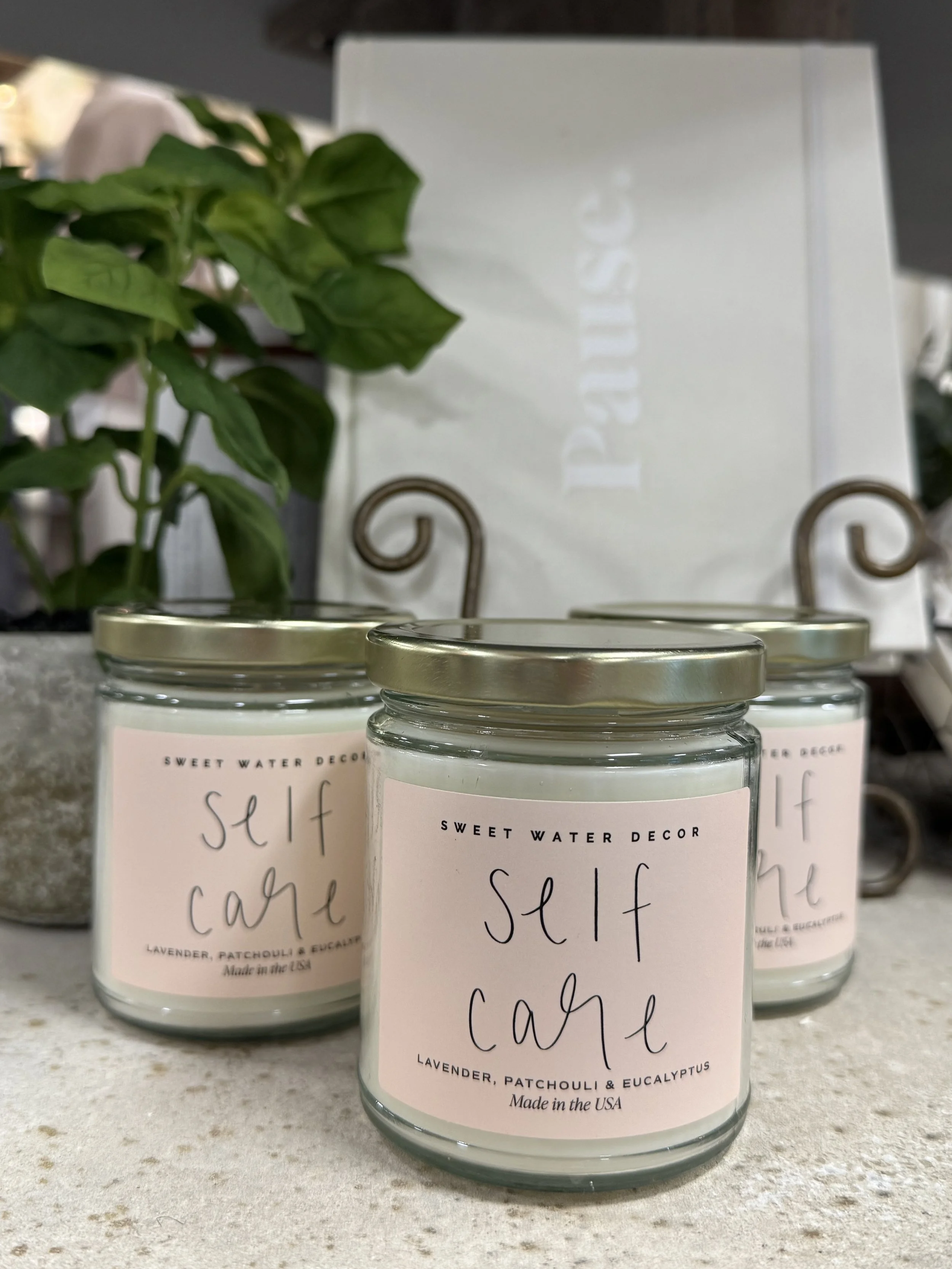 Light a candle for self care...