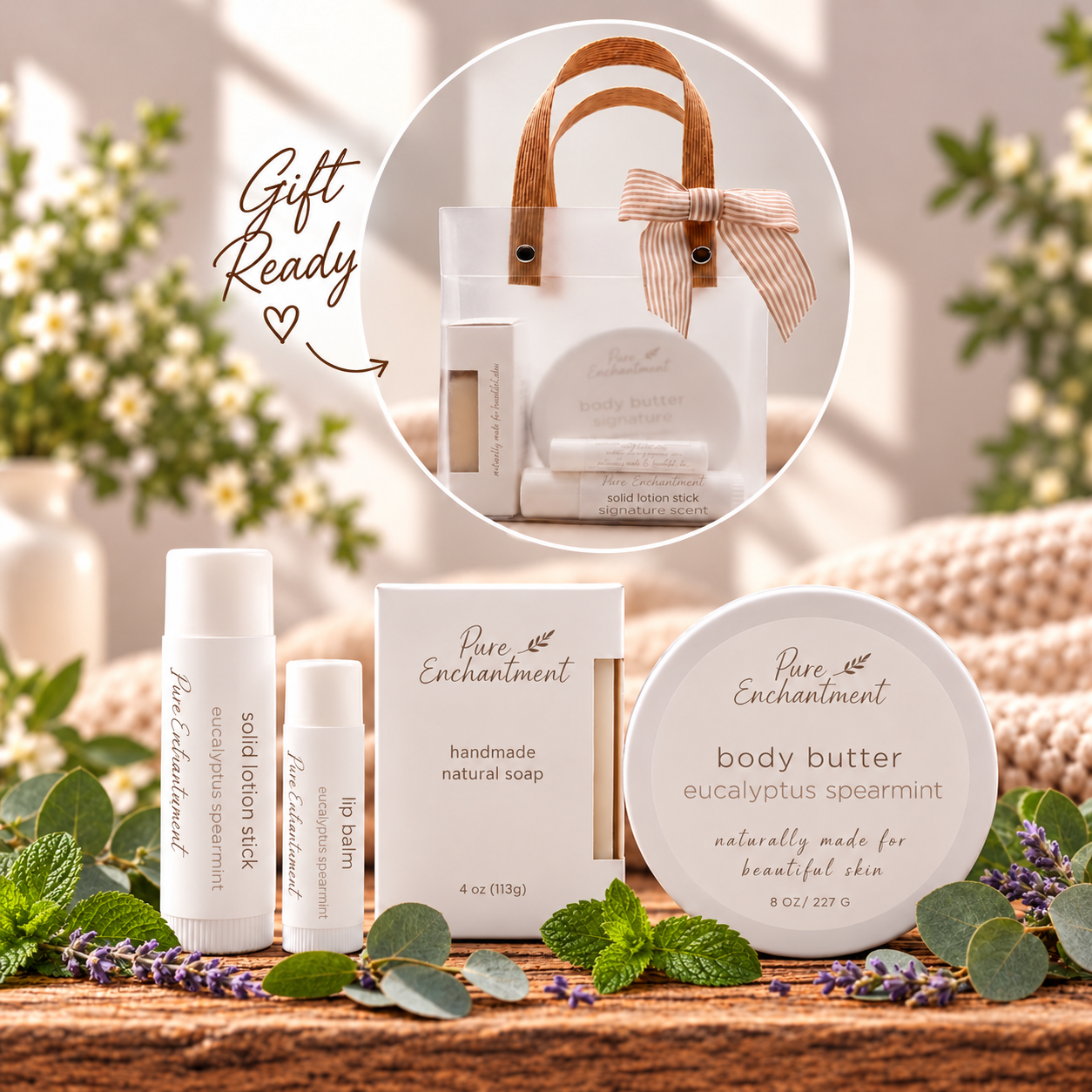 Eucalyptus Spearmint Body Butter Gift Set