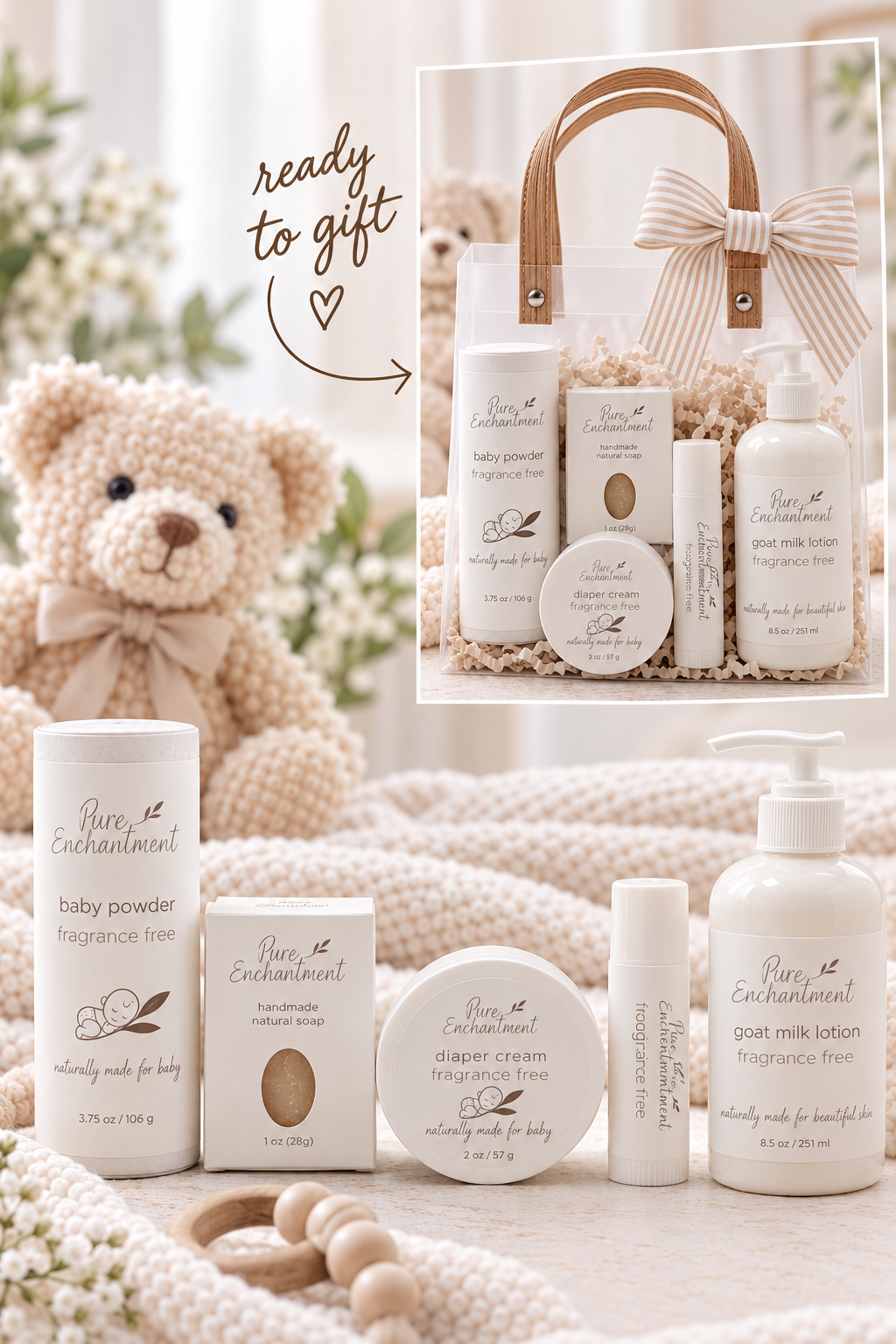 Fragrance Free Baby Gift Set