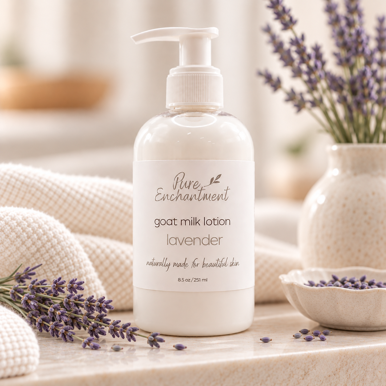 Lavender Body Lotion with Goat's Milk