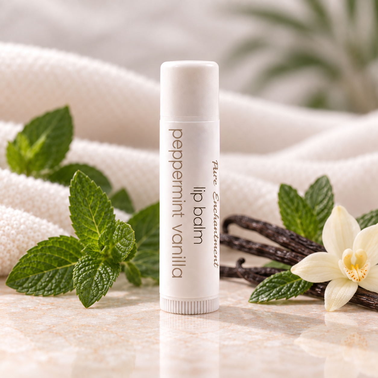 Peppermint Vanilla Lip Balm