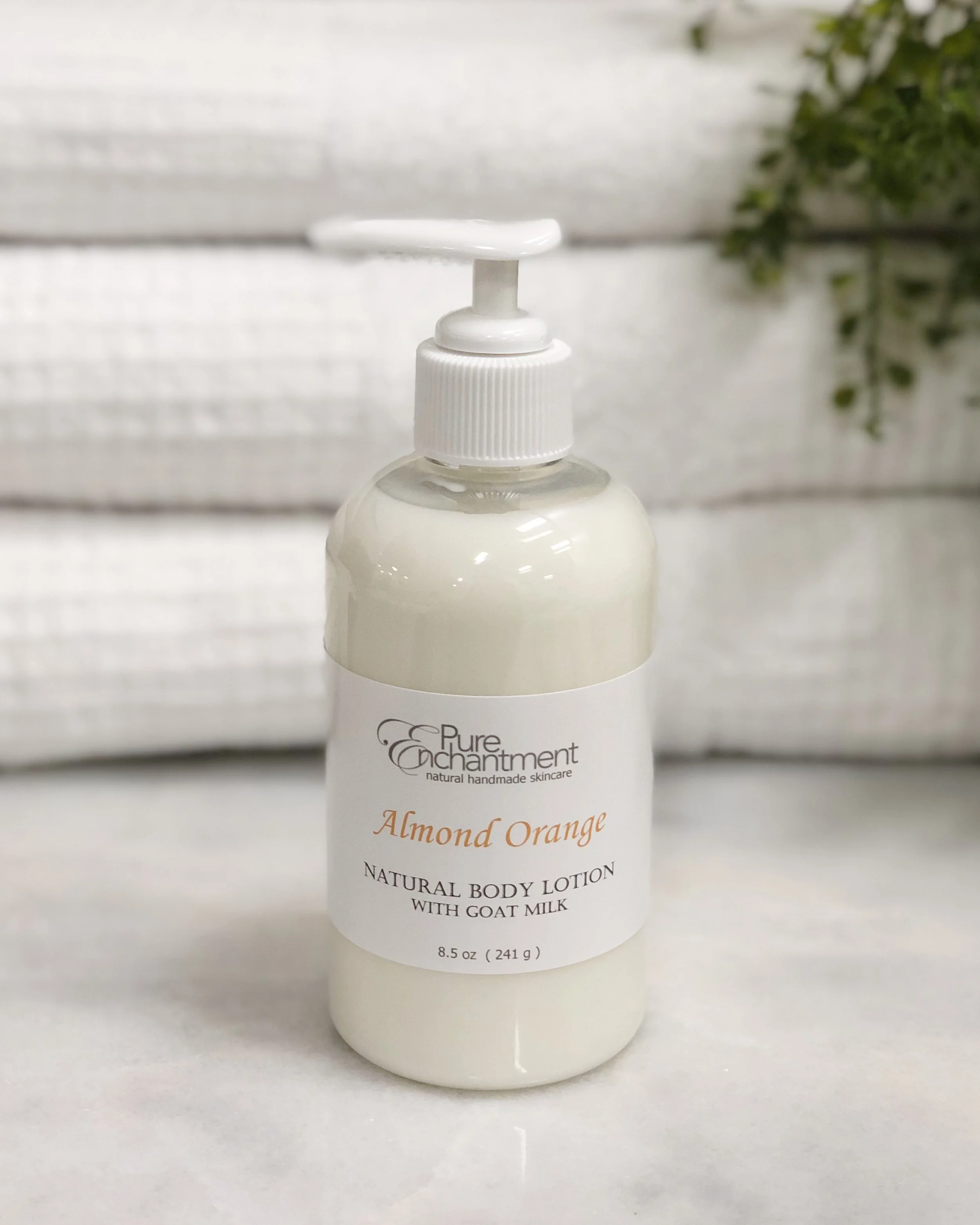 Almond Orange Body Lotion with Goat's Milk