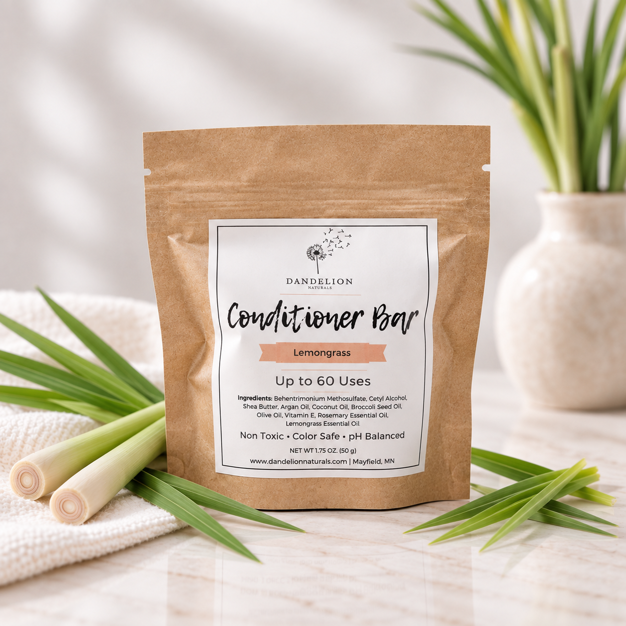 Lemongrass Conditioner Bar in Nature-Filled Spa Setting.png