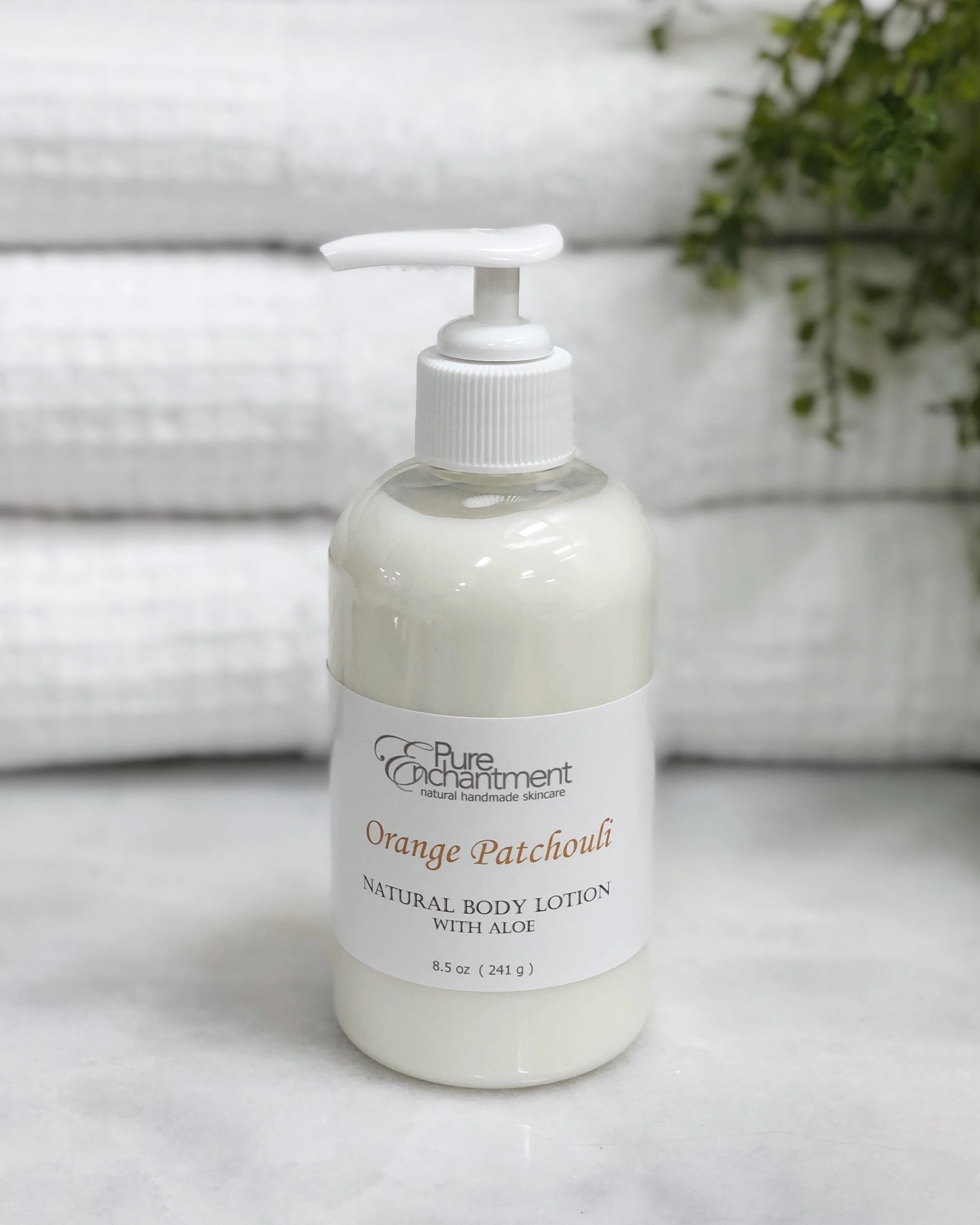 Orange Patchouli Body Lotion with Goat Milk