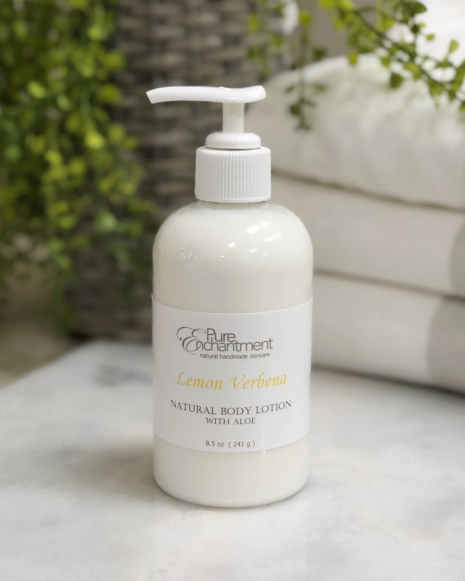 Lemon Verbena Body Lotion with Goat Milk — Pure Enchantment
