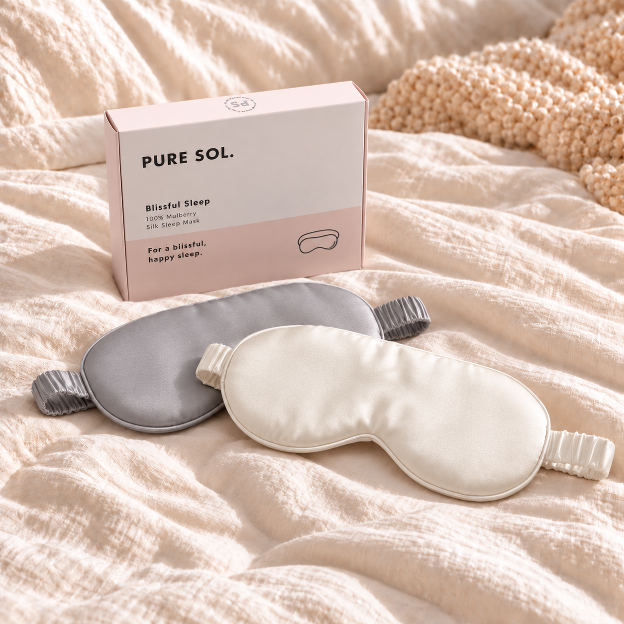 100% Mulberry Silk Sleep Eye Mask