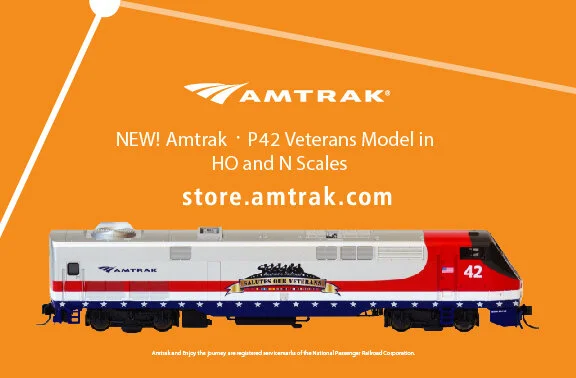 wooden amtrak p42