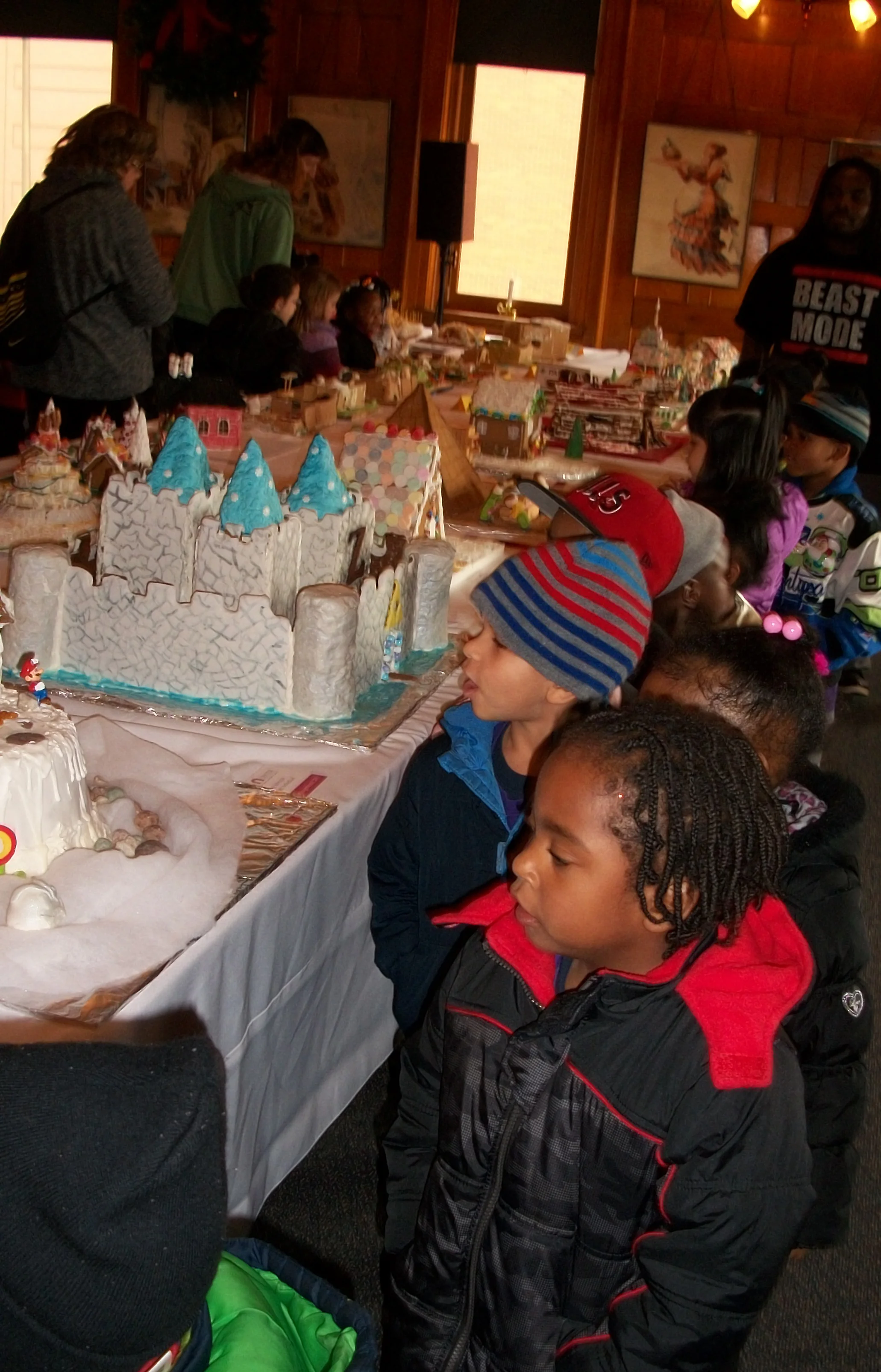 Gingerbread House Display