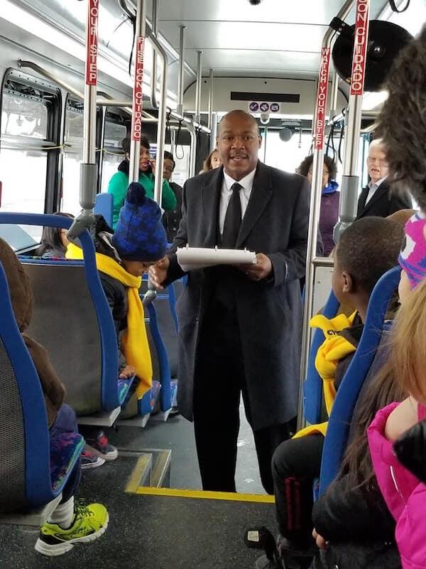 Get On Board The Rosa Parks Dr Martin Luther King Jr 19 Bus Tour Mlk Montessori School