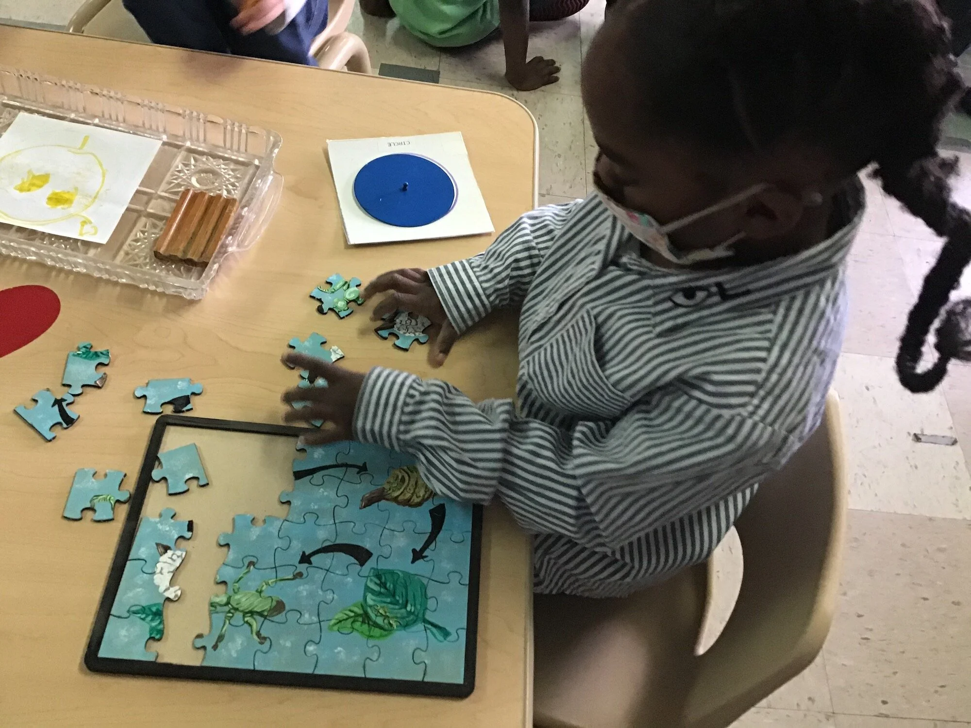 Hand-Painted Puzzles at MLK 