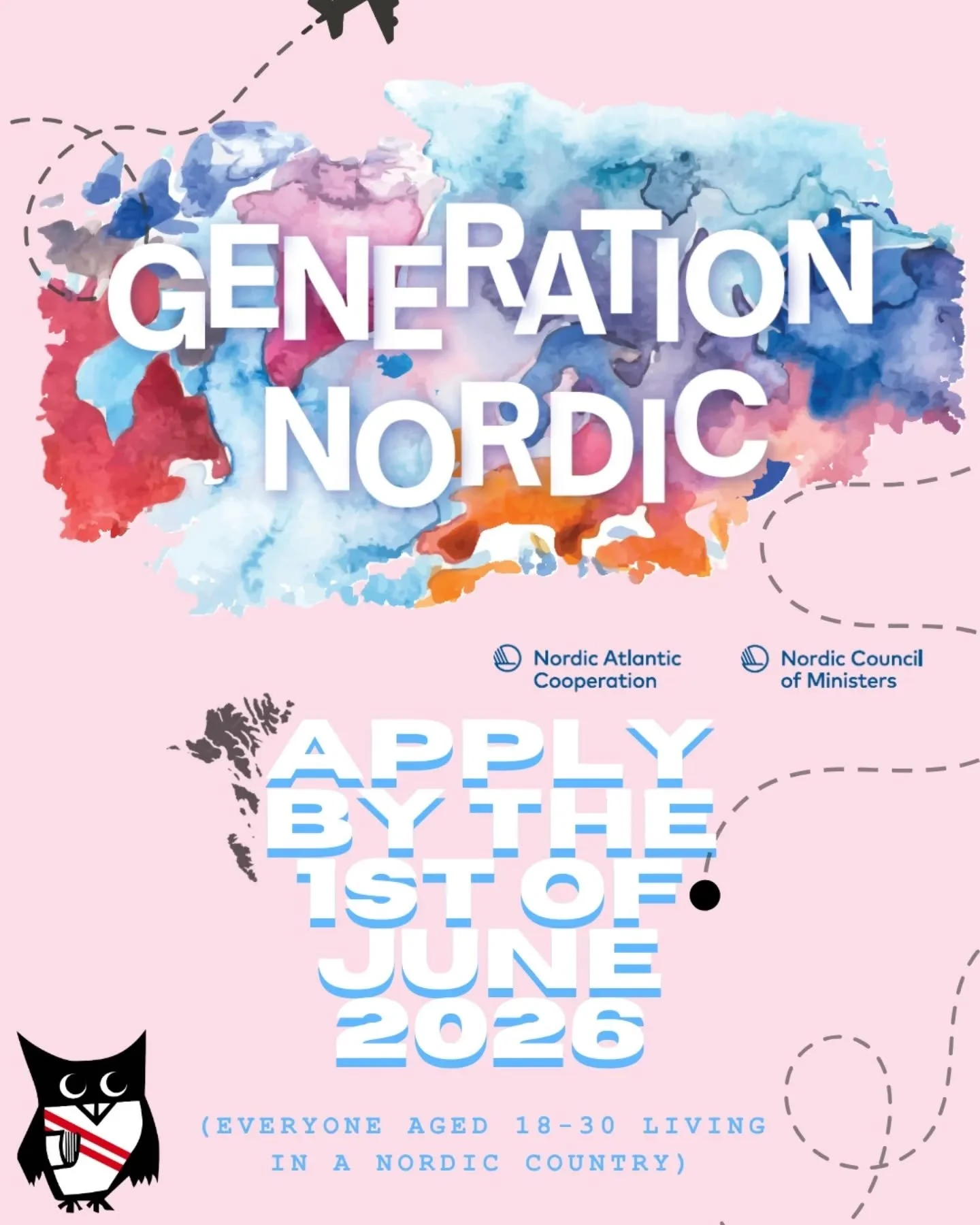 [English below]

&Auml;r du 18&ndash;30 &aring;r och intresserad av att vara med och forma Nordens framtid?&nbsp;

Anm&auml;lan till Generation Nordic, som &auml;ger rum p&aring; F&auml;r&ouml;arna den 12&ndash;15 september 2026, &auml;r nu &ouml;ppe