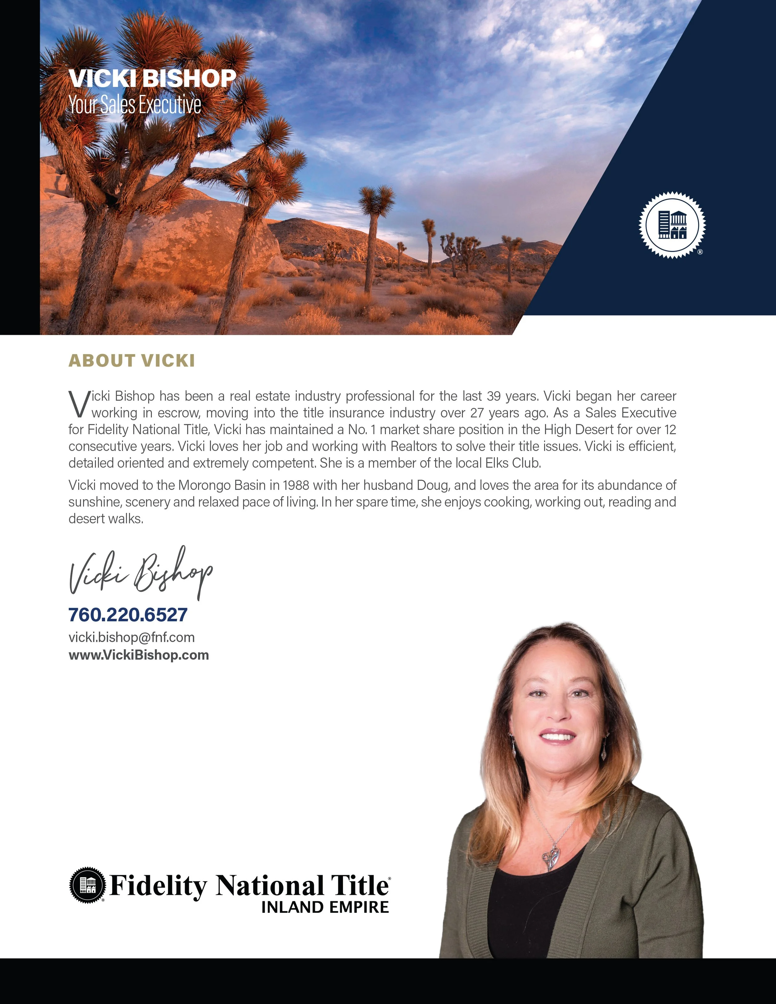  Page 2 from my “Sales Executive Booklet.” 