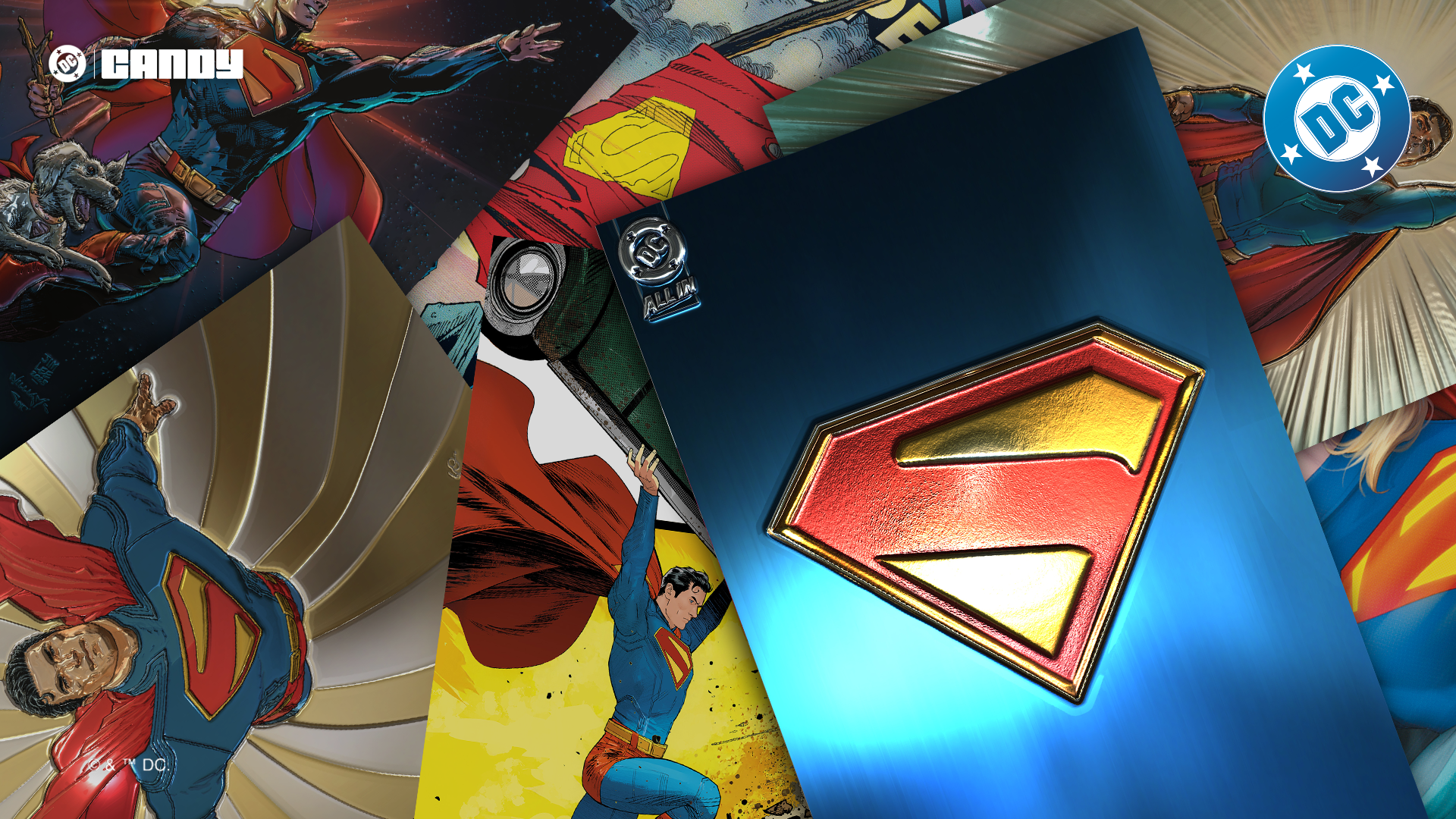 All Star Superman Foil Cover DC3 Movie Tie-In Campaign