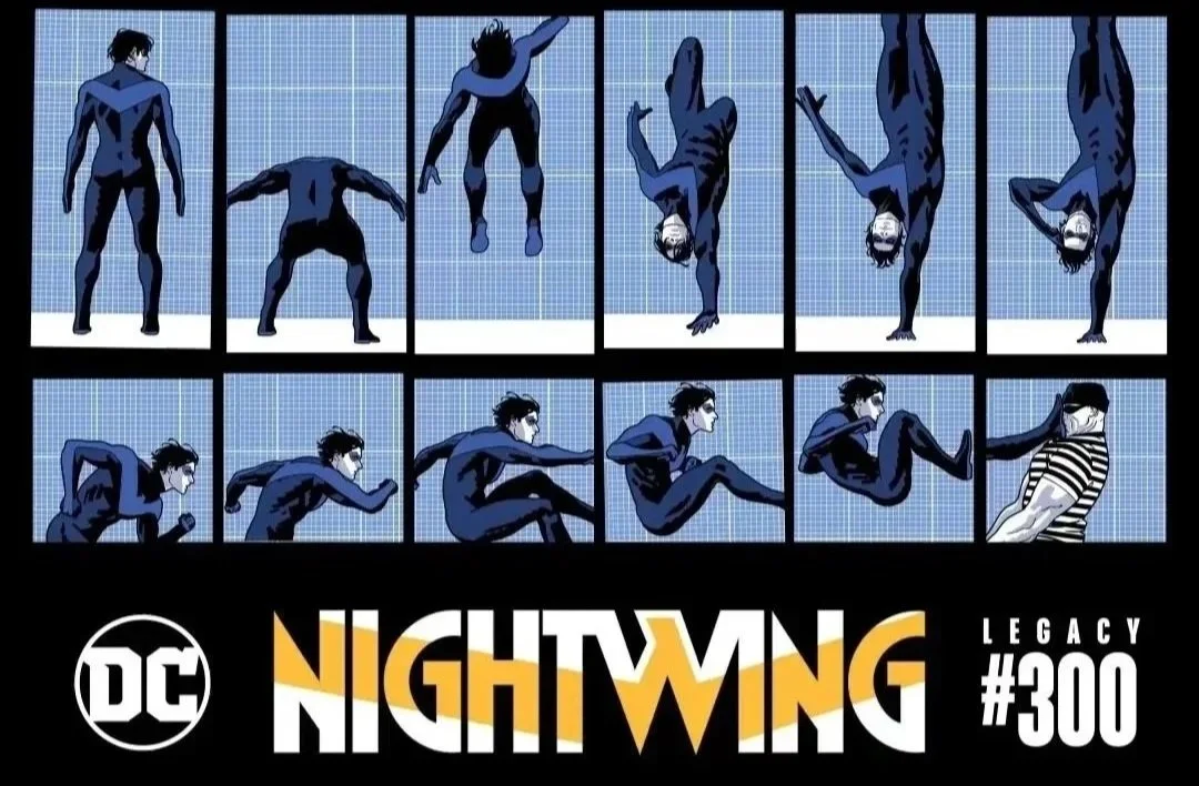 Nightwing Animated and Lenticular Cover (Motion Graphic Design)