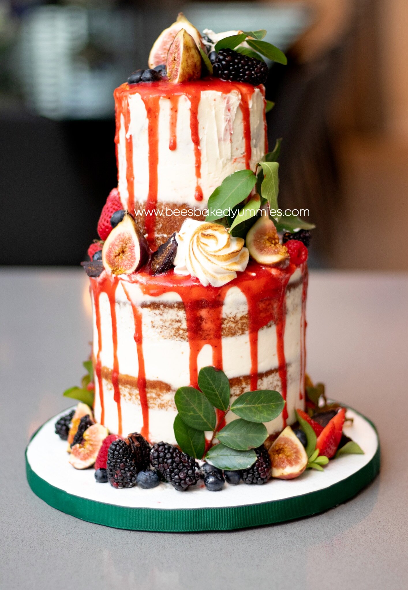 Gary & Patty's Wedding Cake